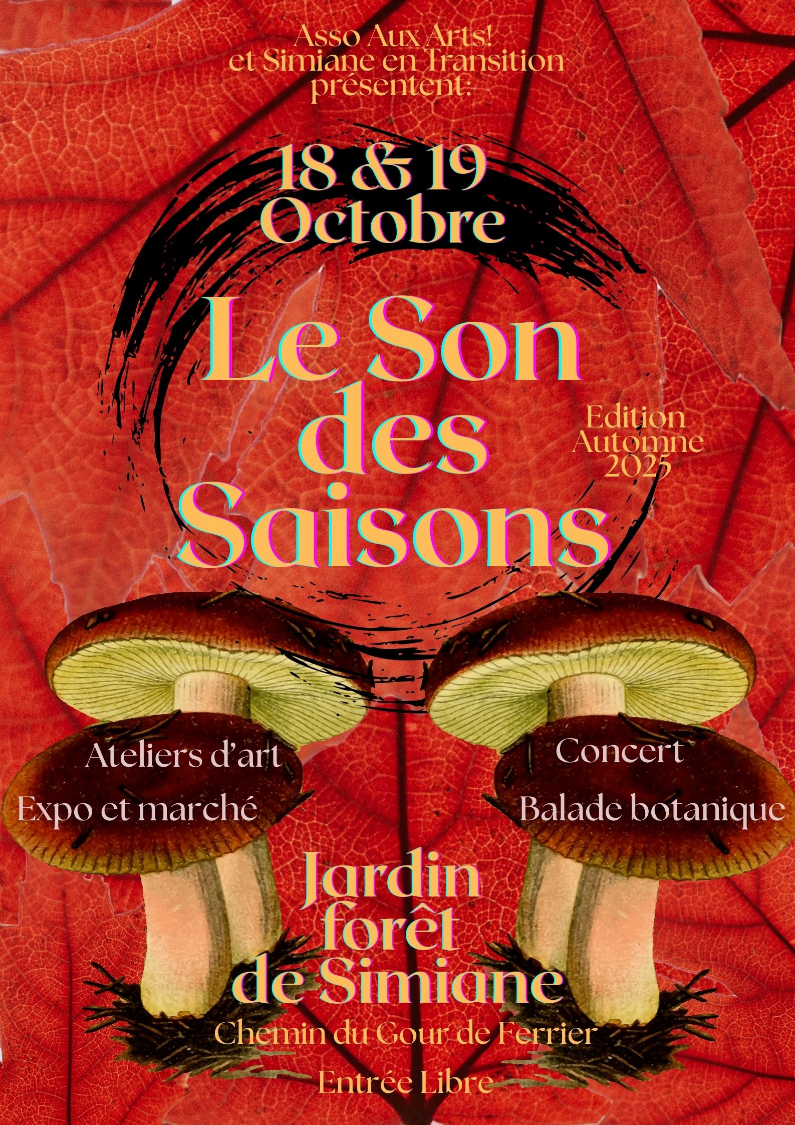 LE SON DES SAISONS Festival Art et Nature, dition Automne
