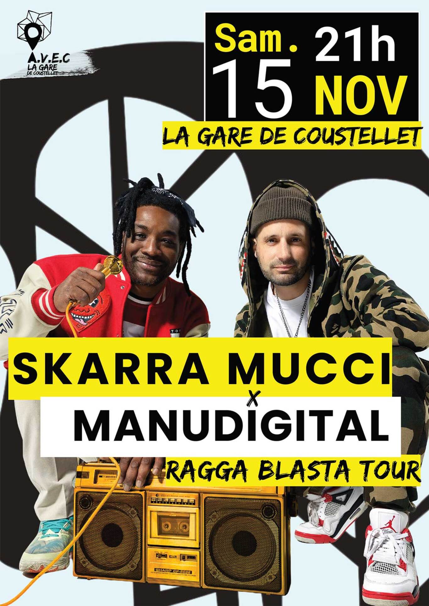 Concert Skarra Mucci x Manudigital