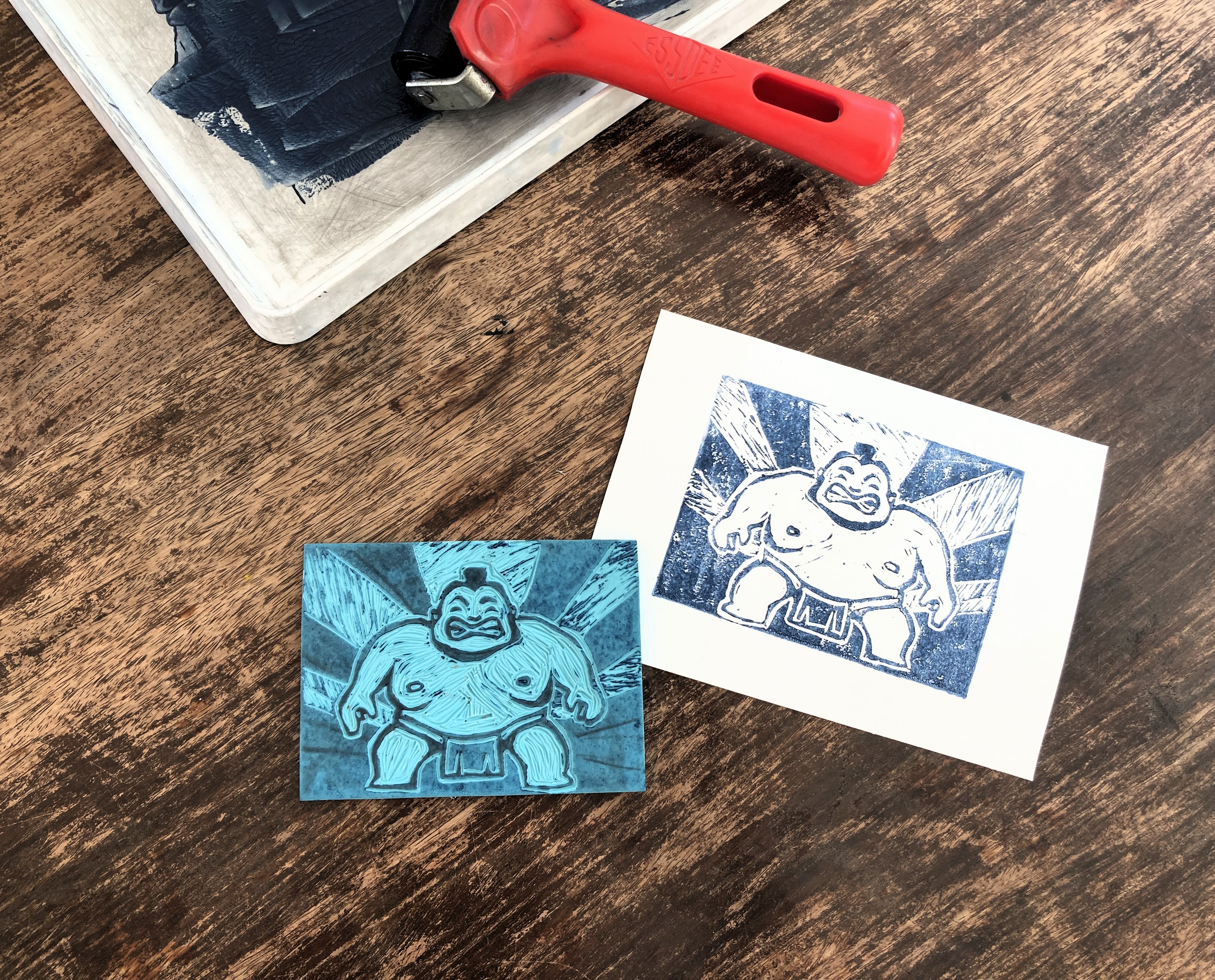 Atelier de lino-sumo