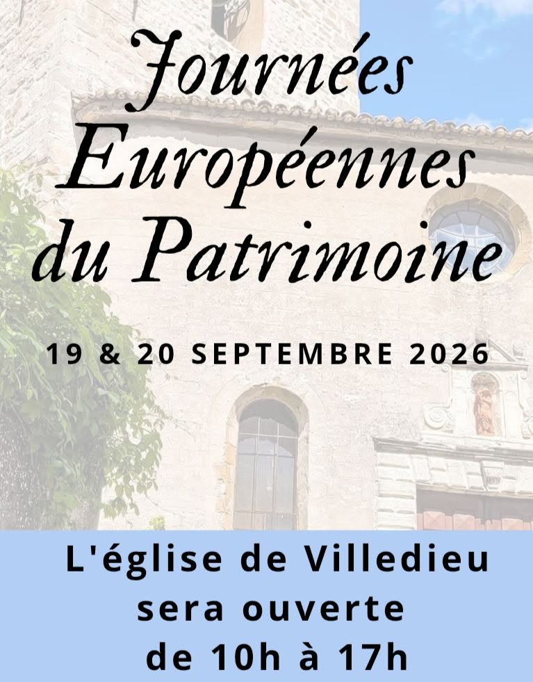 Les Journ�es Europ�ennes du Patrimoine � Villedieu