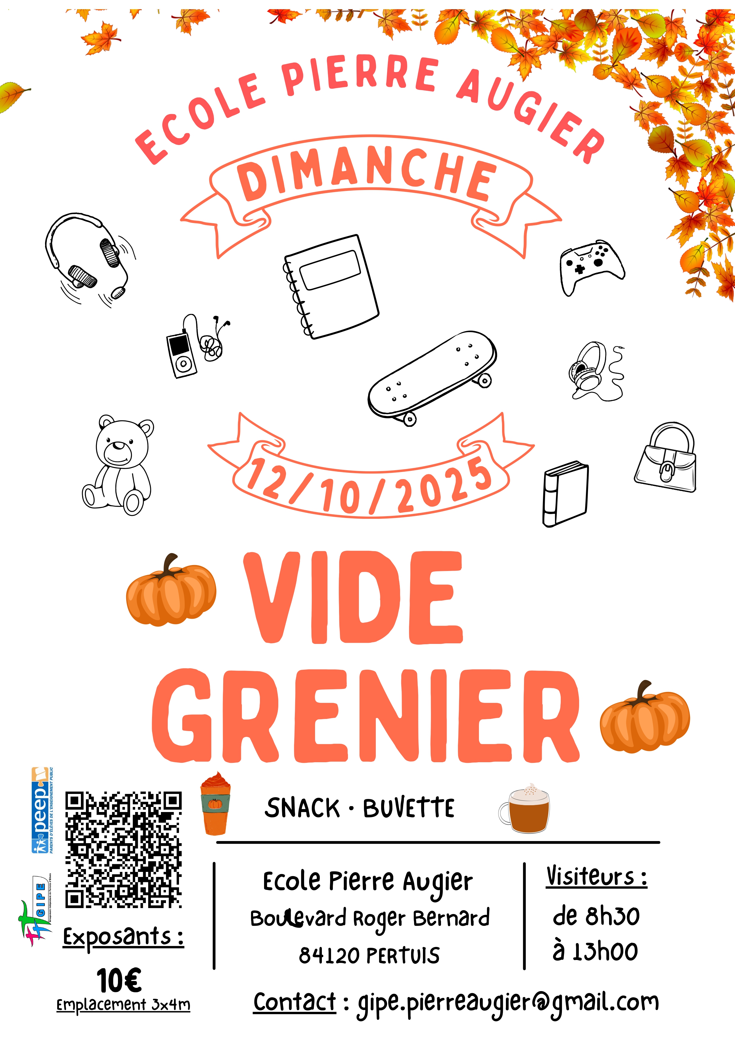 Vide-Grenier  l'cole Pierre Augier (PERTUIS)