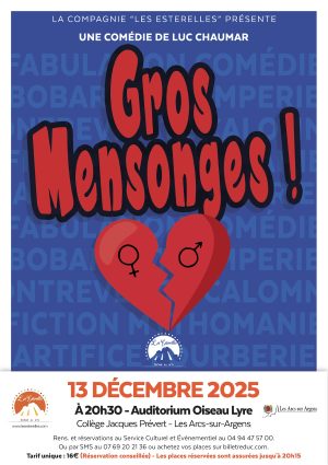 Thtre les Esterelles - Gros mensonges