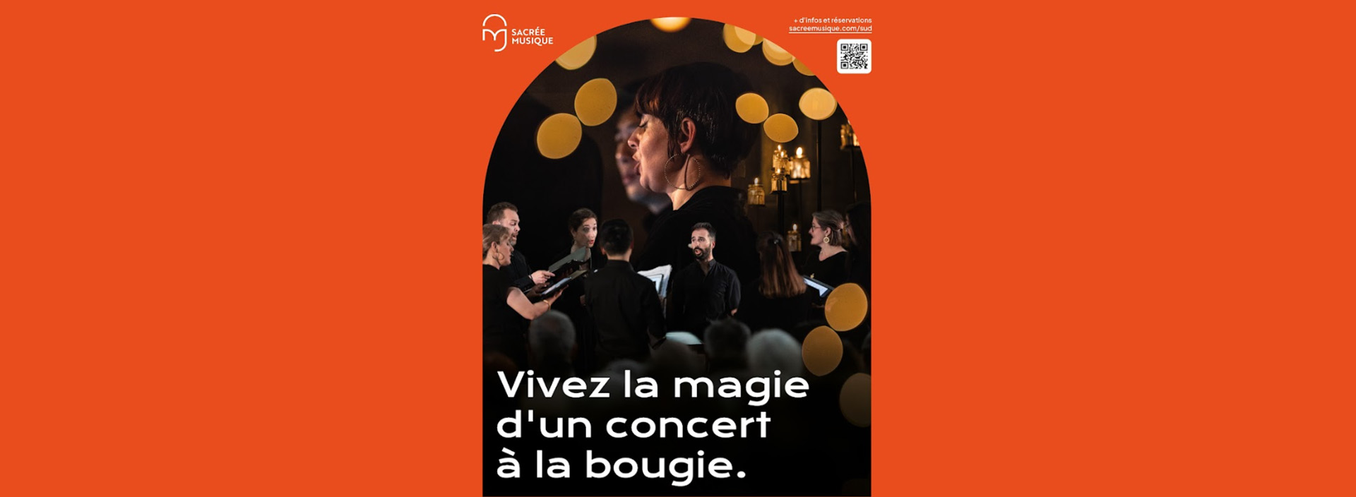 Concert  la bougie : Nol  8 voix a cappella | Festival sacre musique