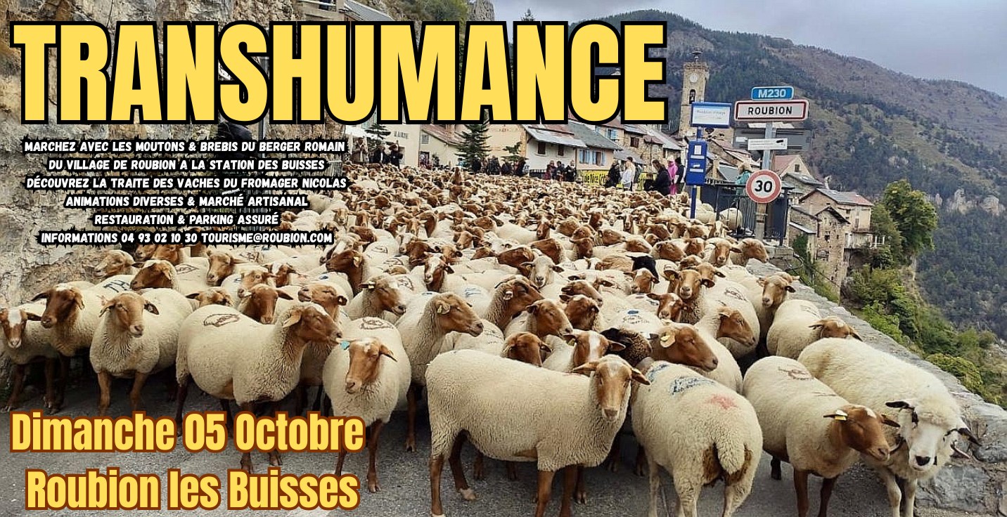 Transhumance de Roubion