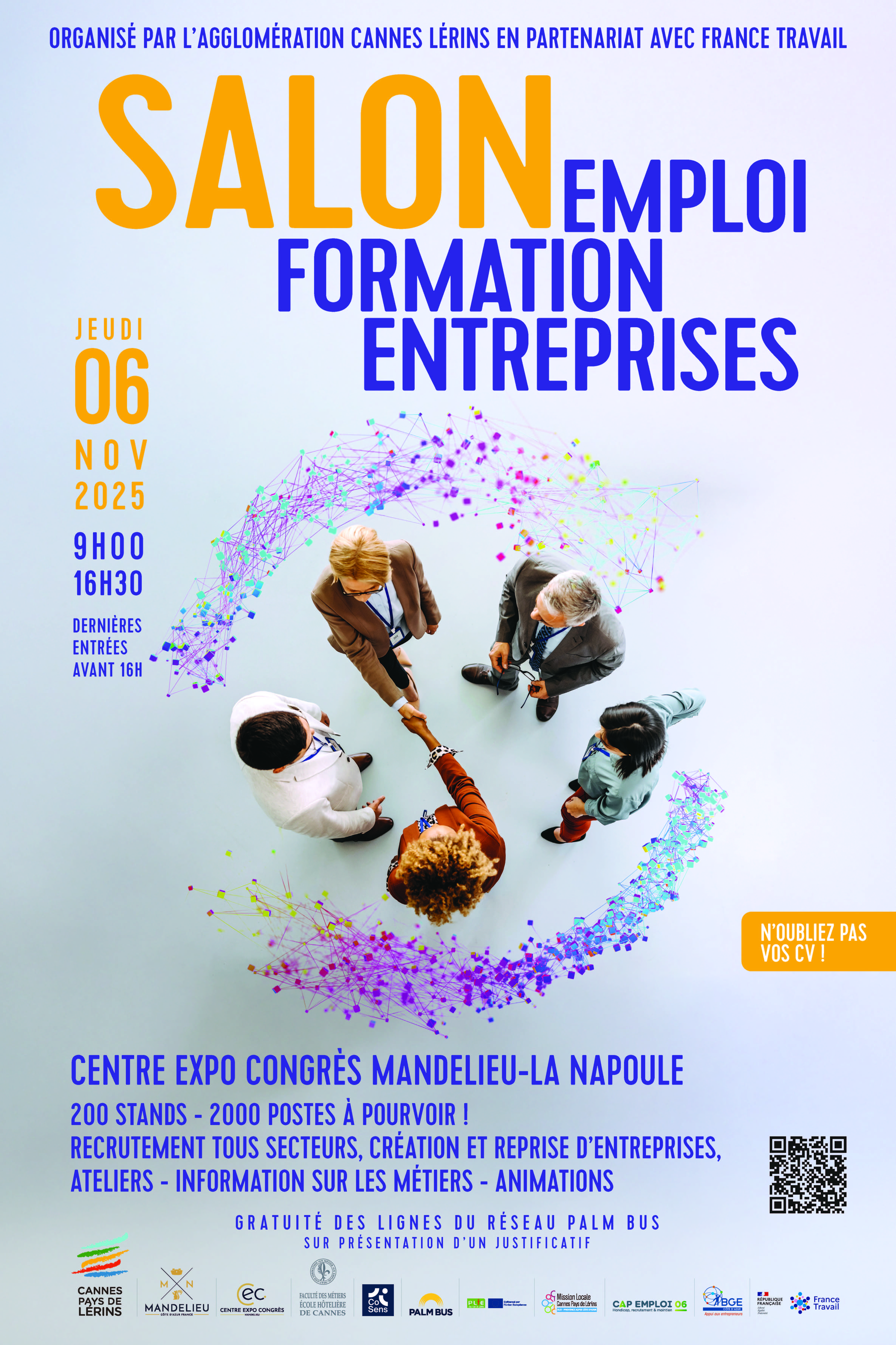 Salon Emploi, Formation, Entreprises.