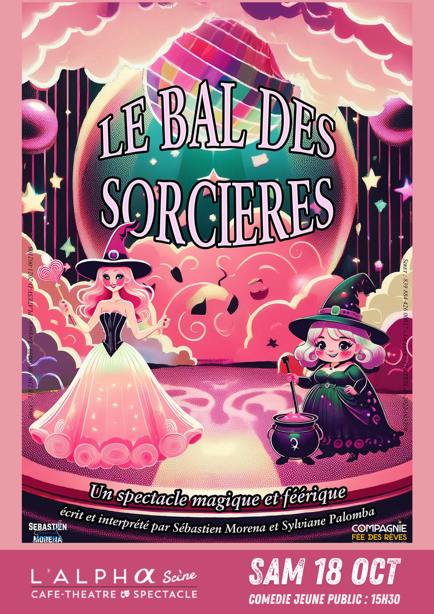 Comdie jeune public - le bal des sorcires