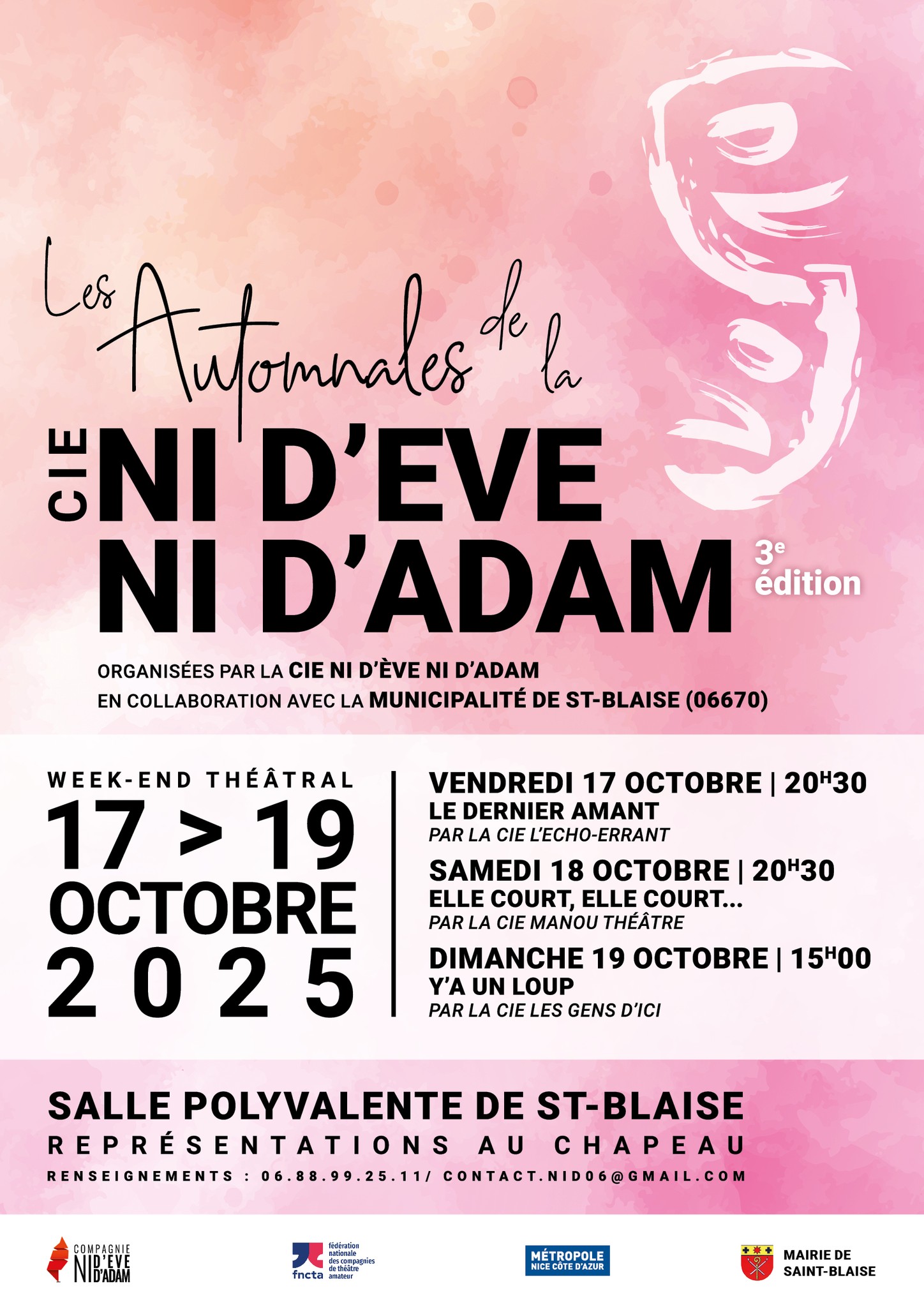 Les Automnales de la Cie Ni d'Eve ni d'Adam