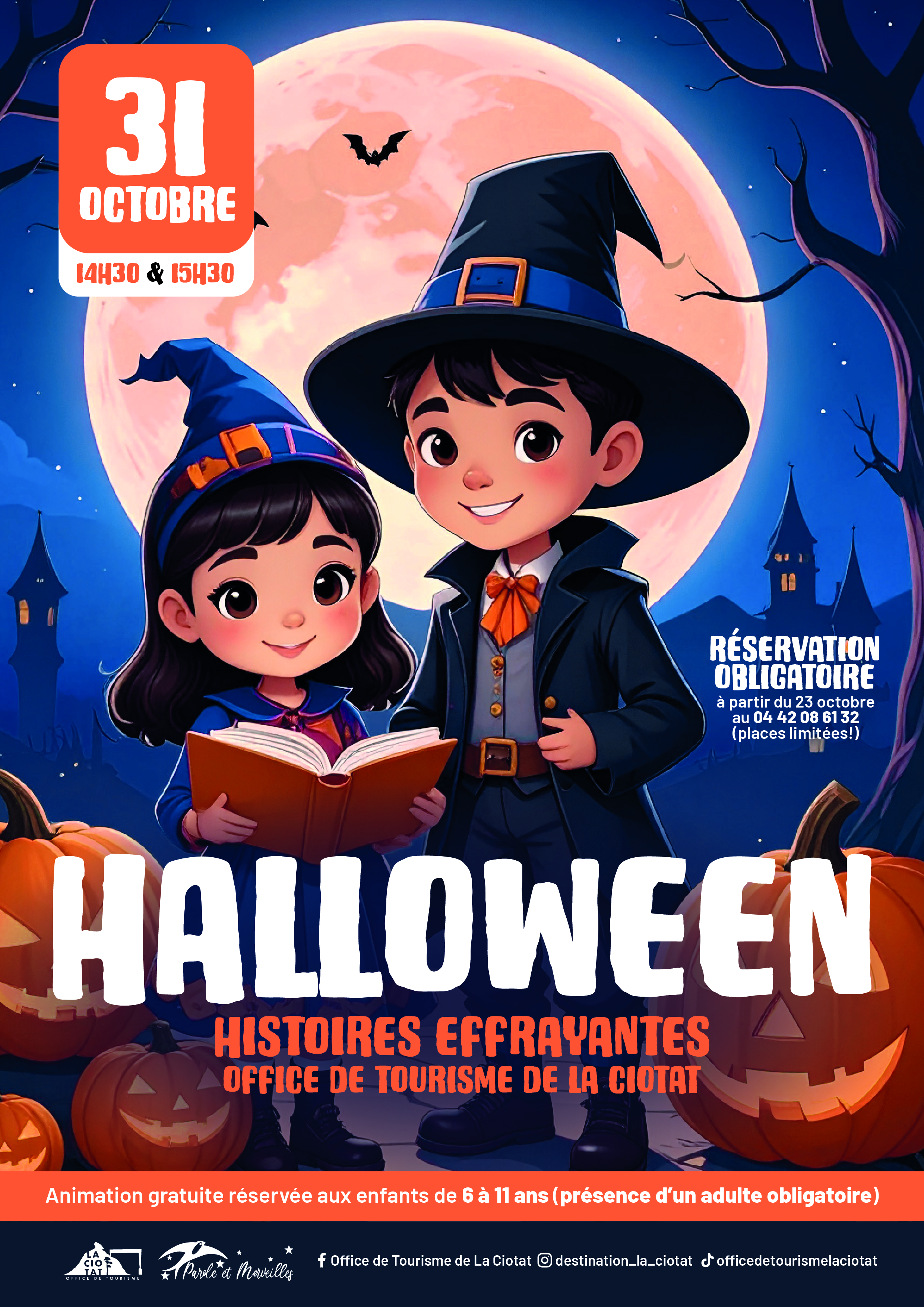 Venez fter Halloween  l'Office de Tourisme de La Ciotat