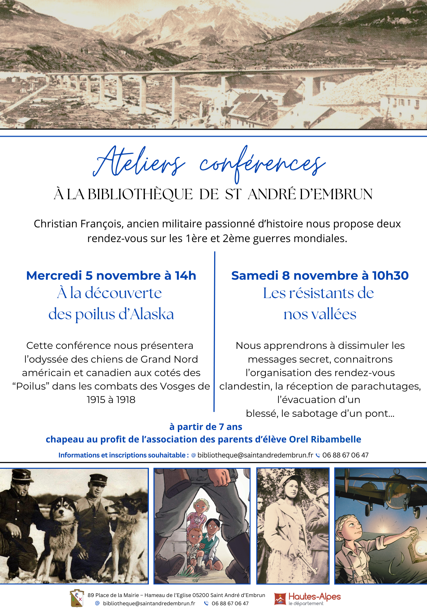 Confrences et ateliers autour des deux Guerres mondiales