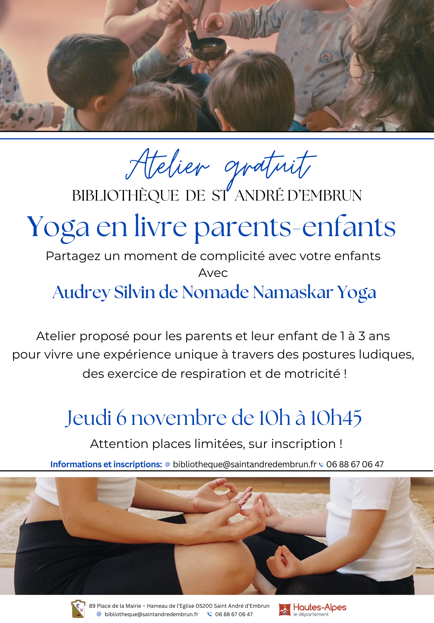 Yoga en livre parents/enfants