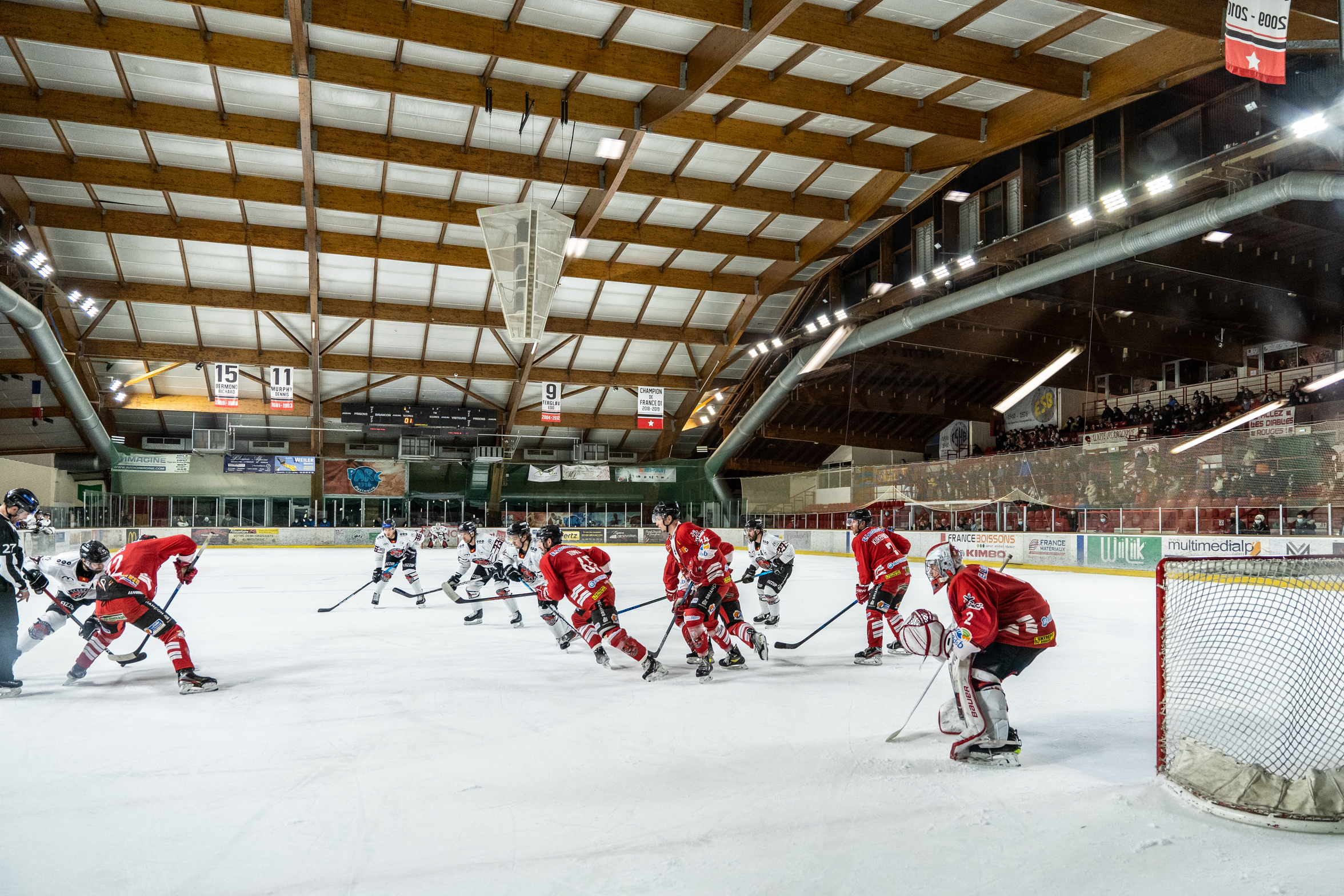 Match de hockey sur glace