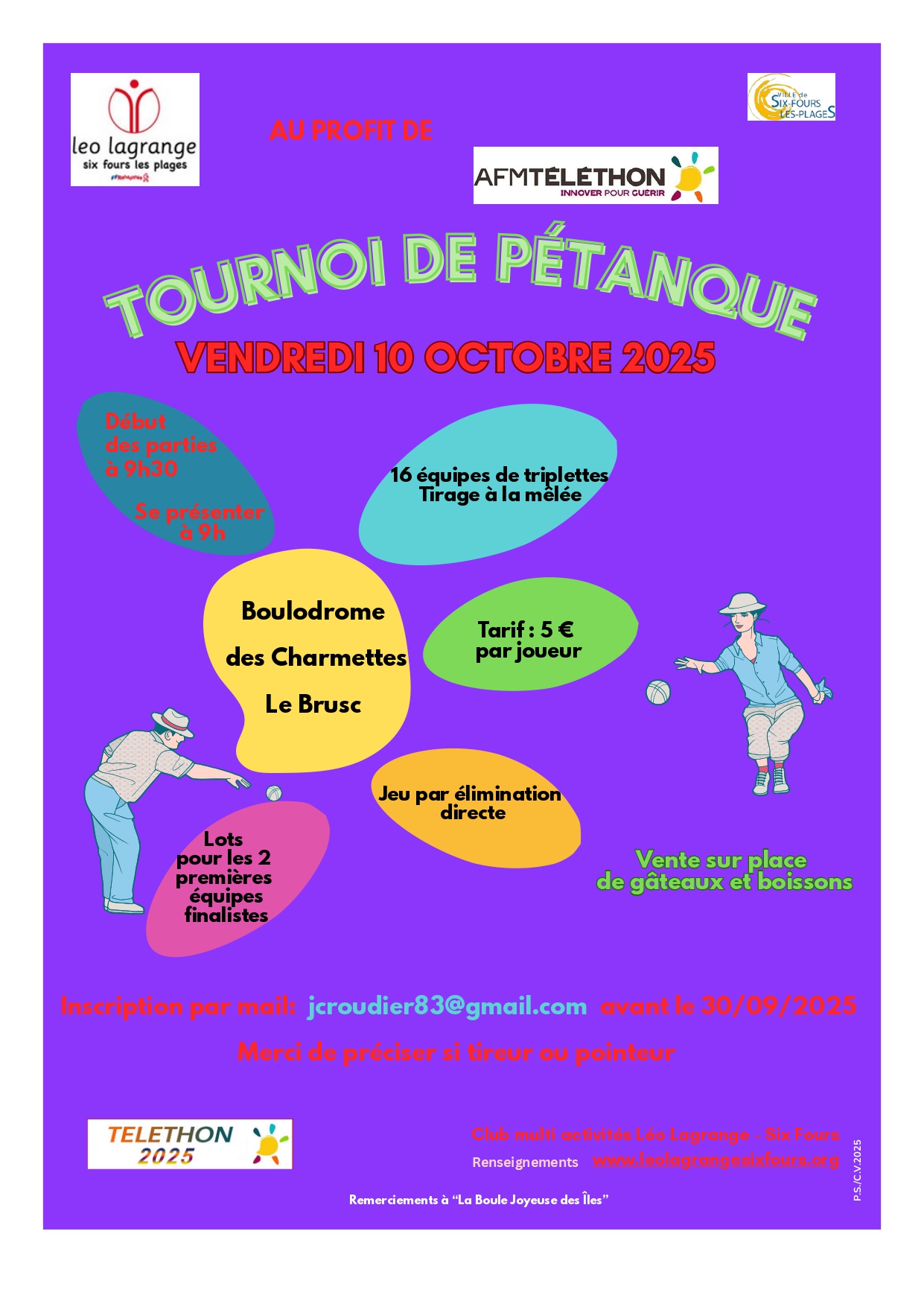 Tournoi de Ptanque
