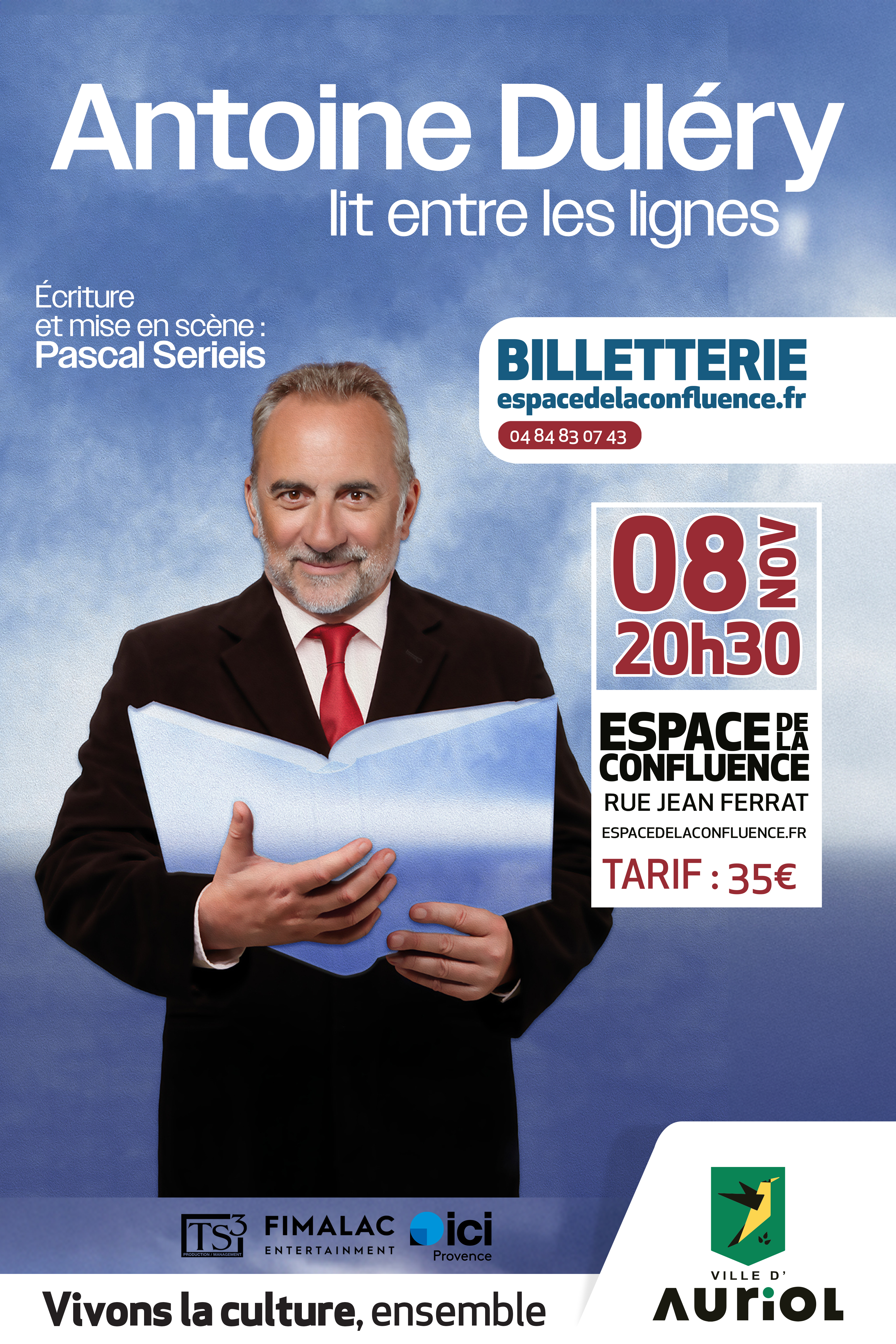 Antoine Dulry lit entre les lignes
