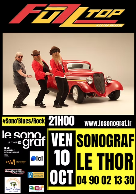 FUZZTOP  tribute ZZ TOP