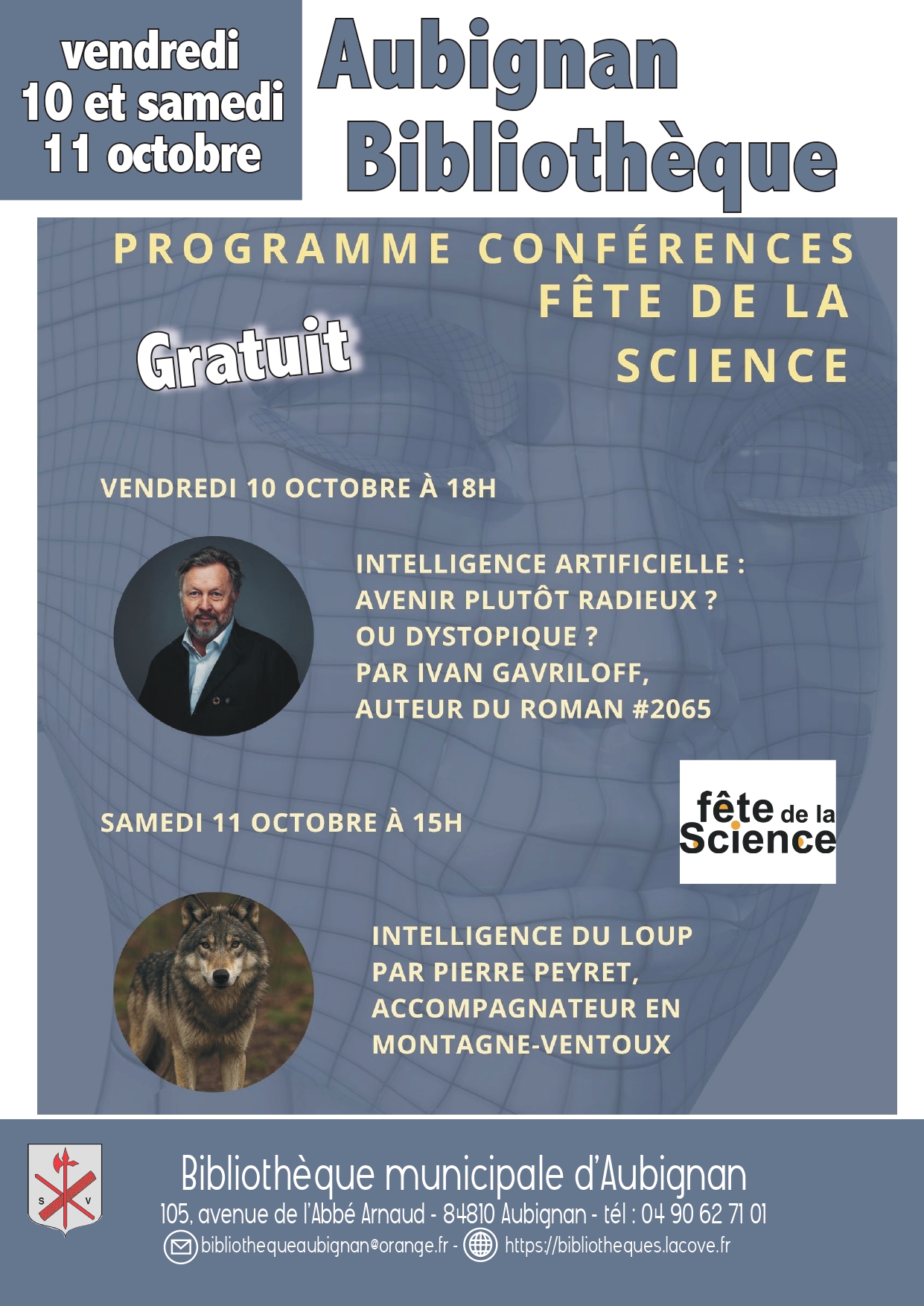 Fte de la science : Confrence : Intelligence du loup