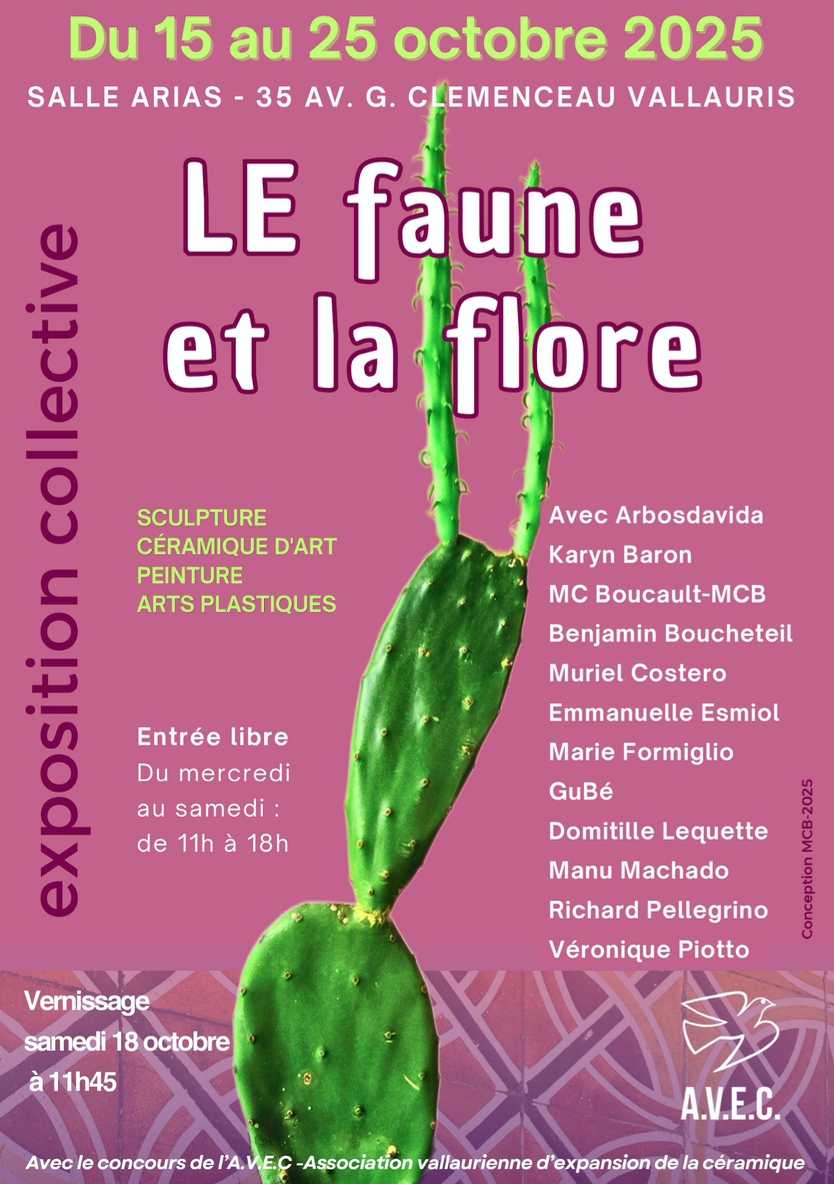 Exposition Collective Le faune et la flore