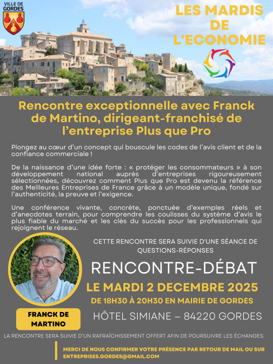 Les mardis de l'conomie