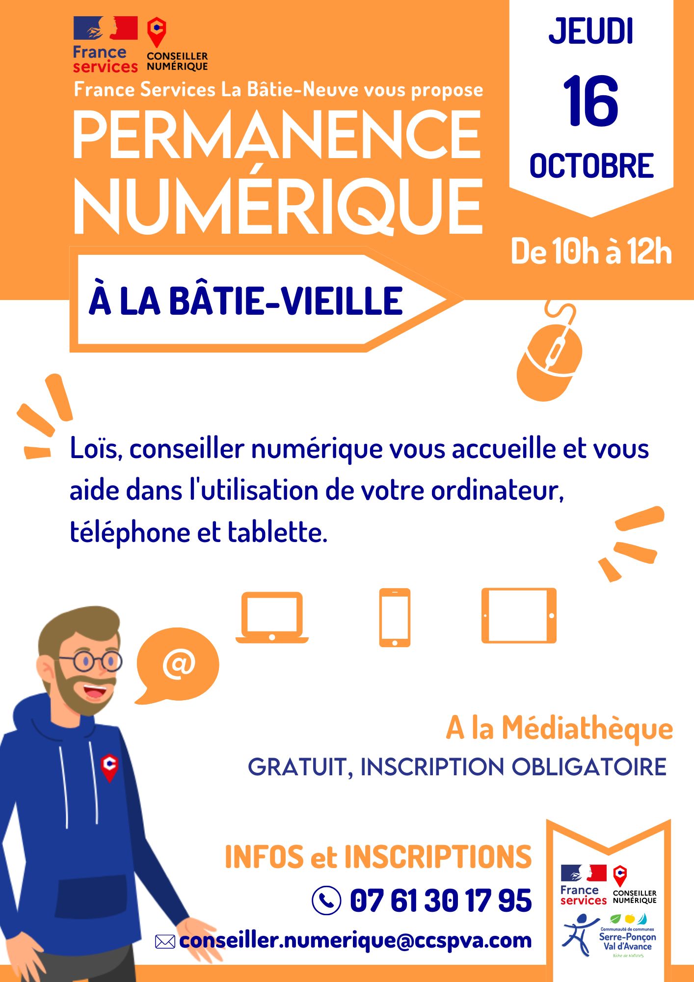 Permanence numrique  la Btie-Vieille