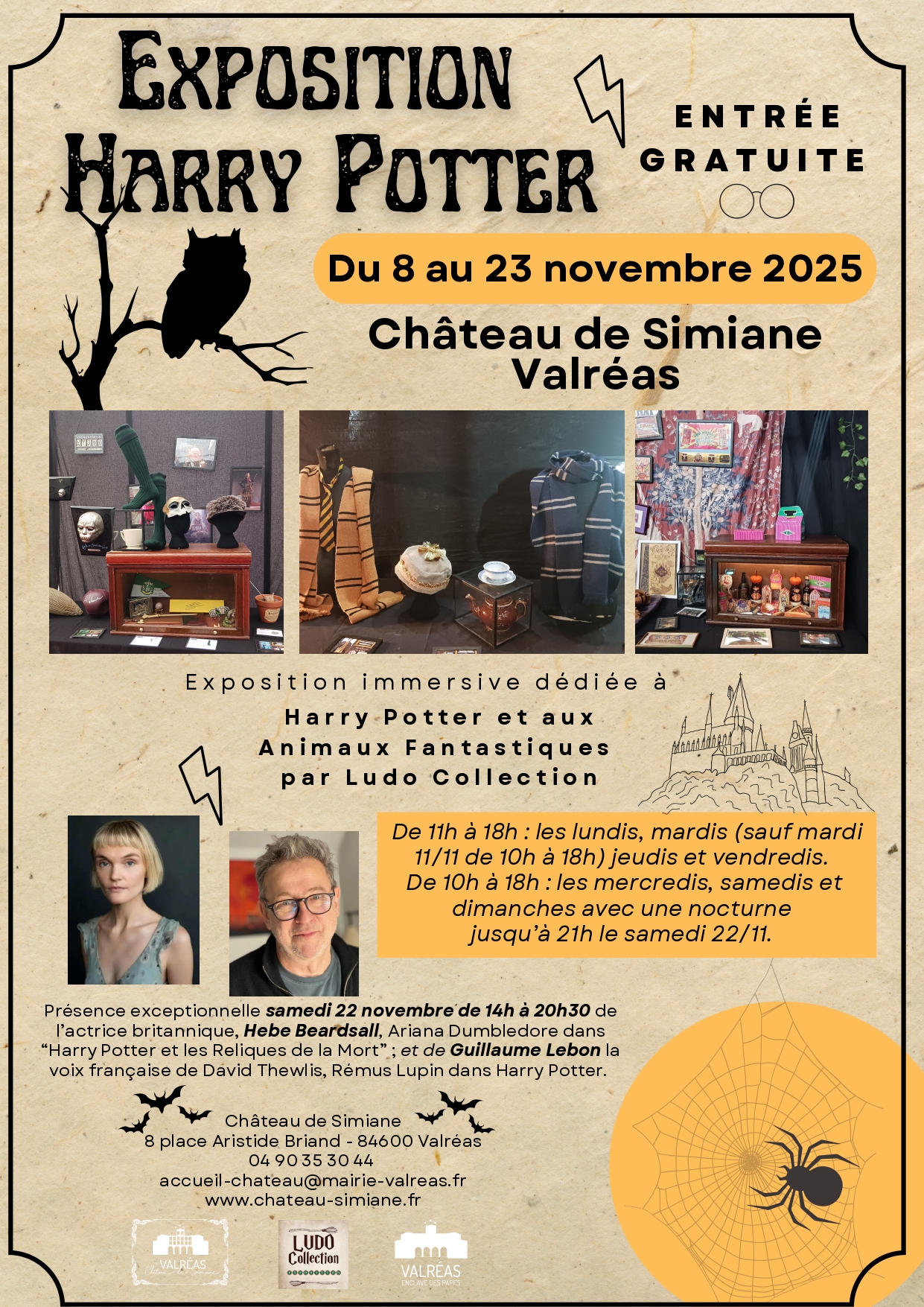 Exposition immersive Harry Potter et les Animaux Fantastiques