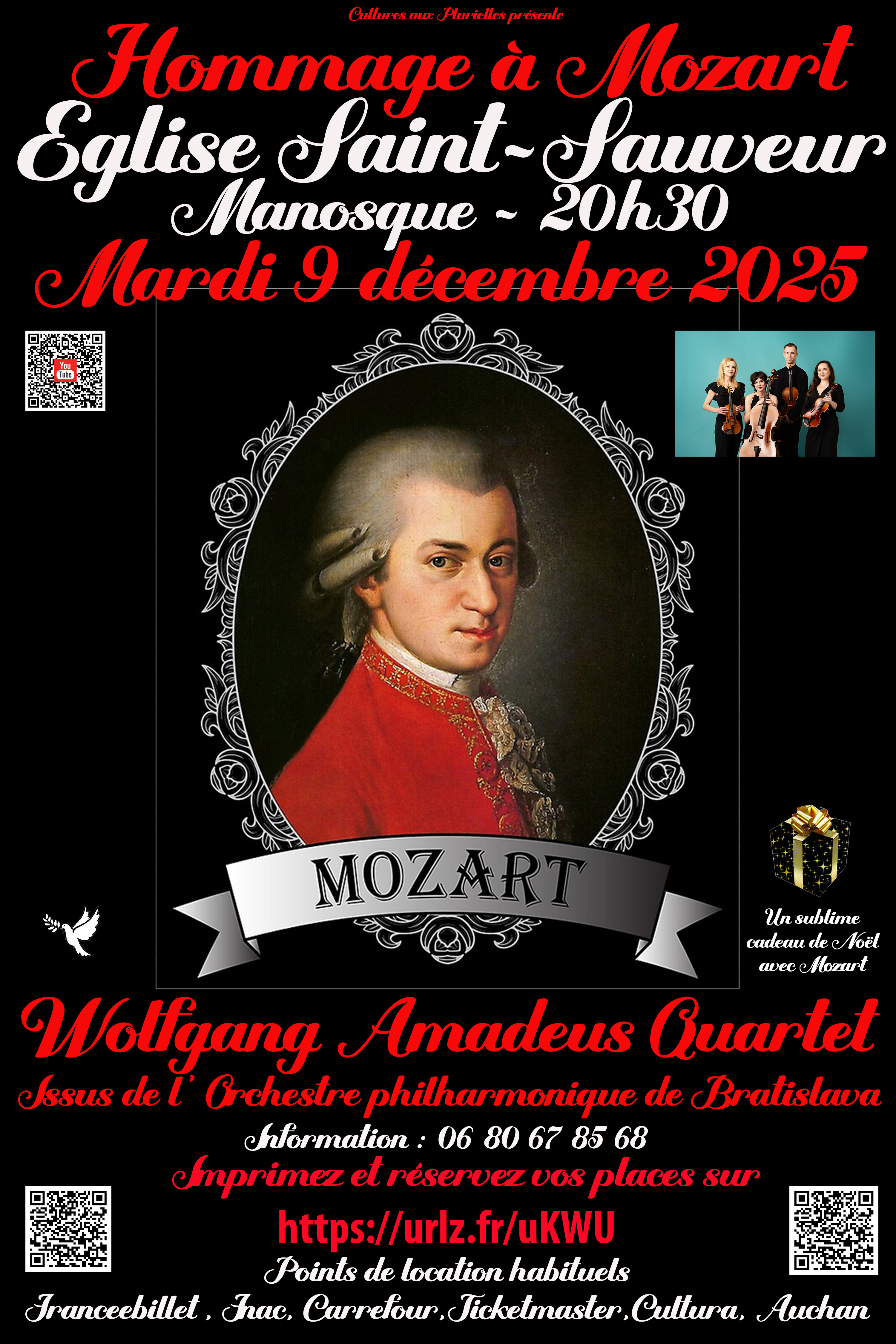 Wolfgang Amadeus Mozart, hommage  Mozart