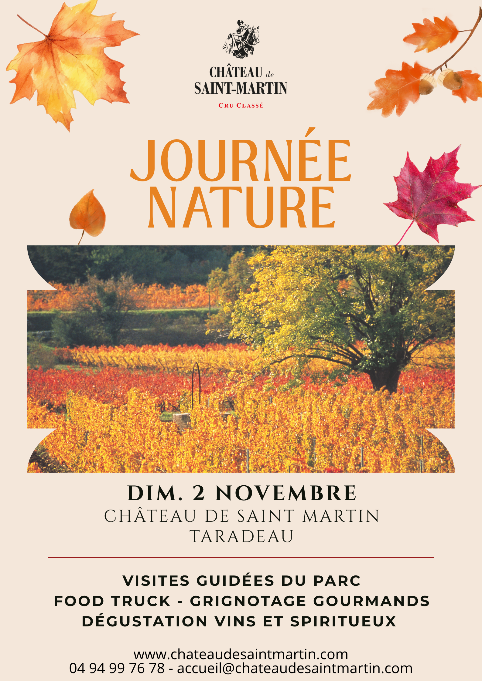 Chteau de Saint Martin - journe nature