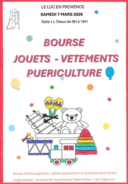 Bourse aux jouets, v�tements et pu�riculture