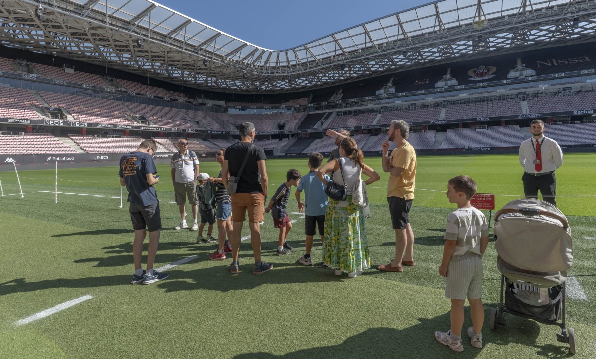 Visite de l'Allianz Riviera et du Muse National du Sport