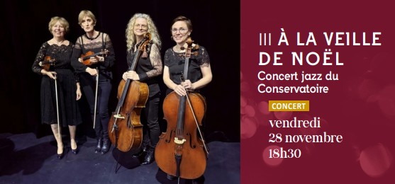  la veille de Nol: concert jazz du Conservatoire