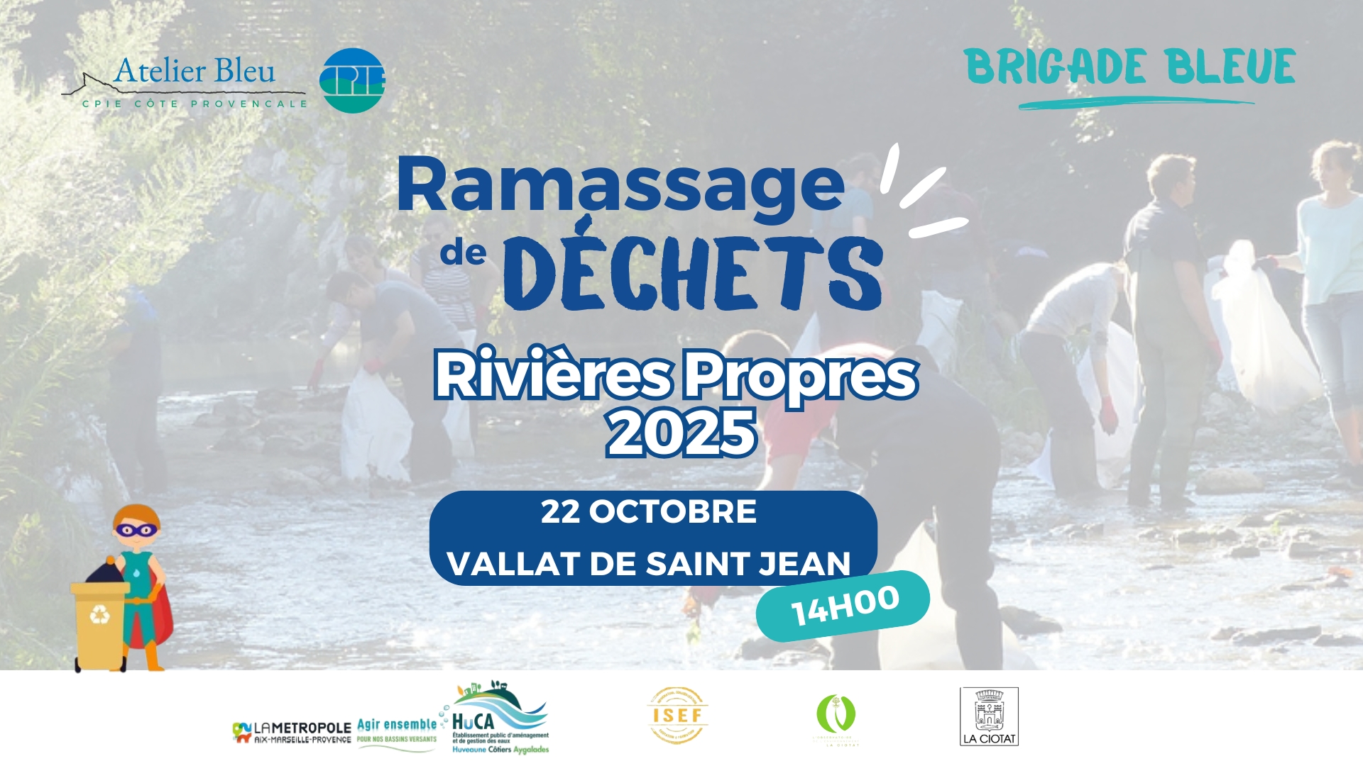 Ramassage de dchets Rivires Propres  La Ciotat