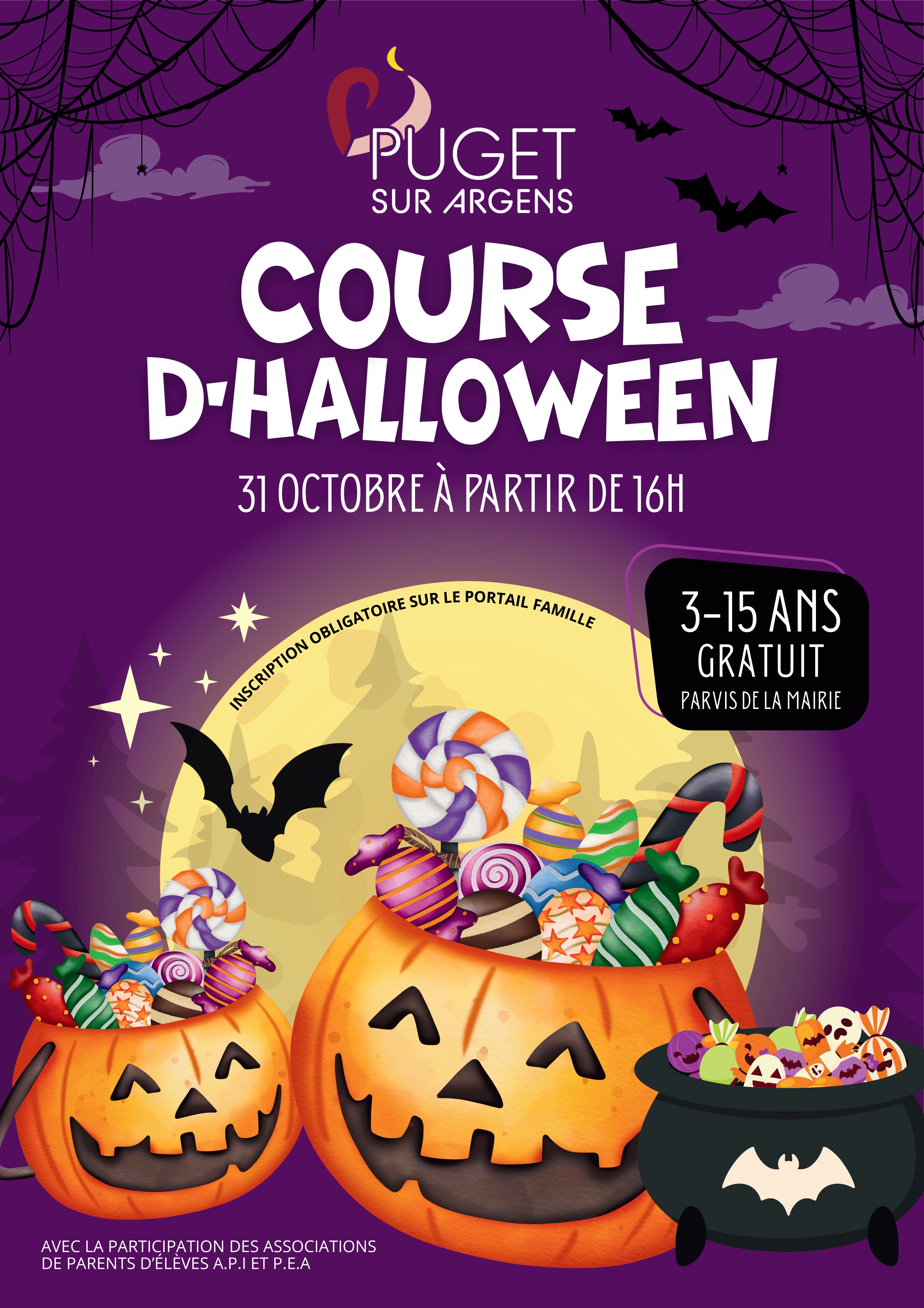 Course d'Halloween 2025