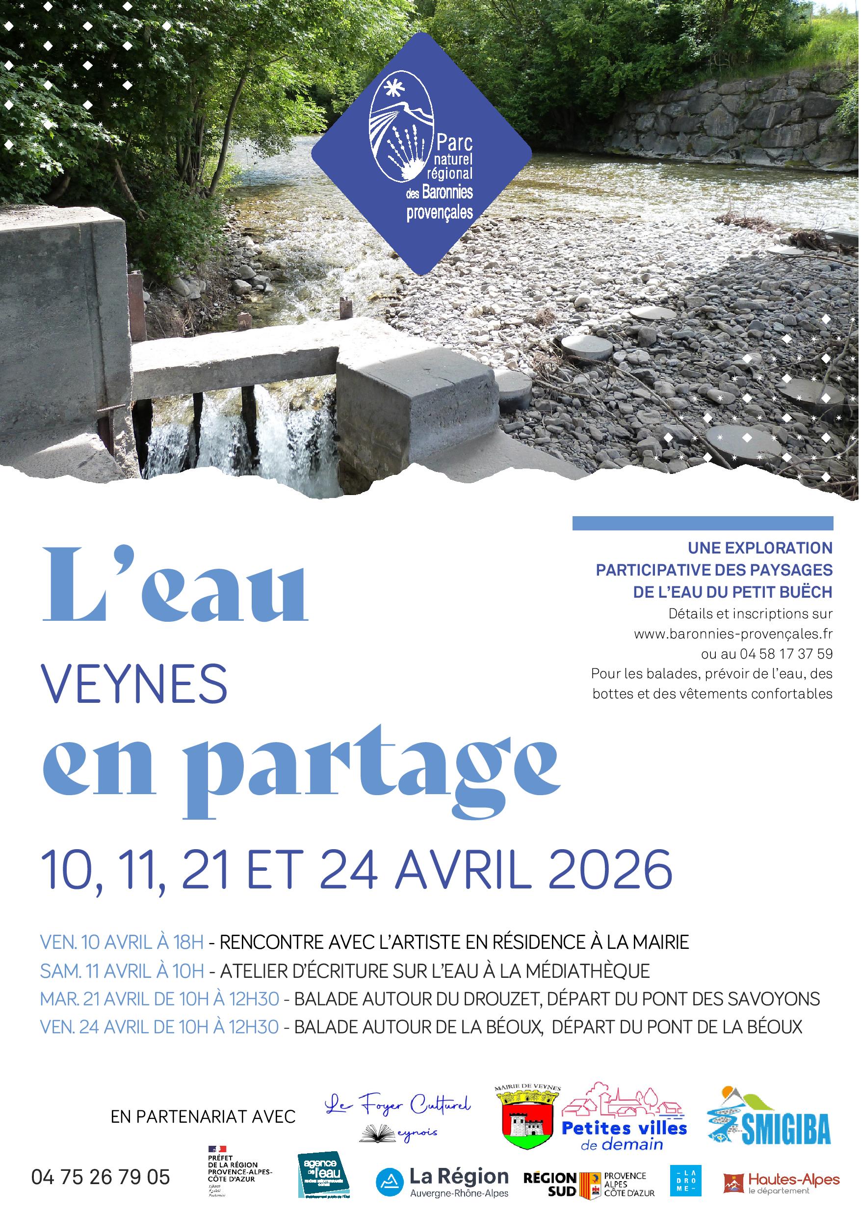 L'eau en partage : balade autour de la confluence Bu�ch/Drouzet