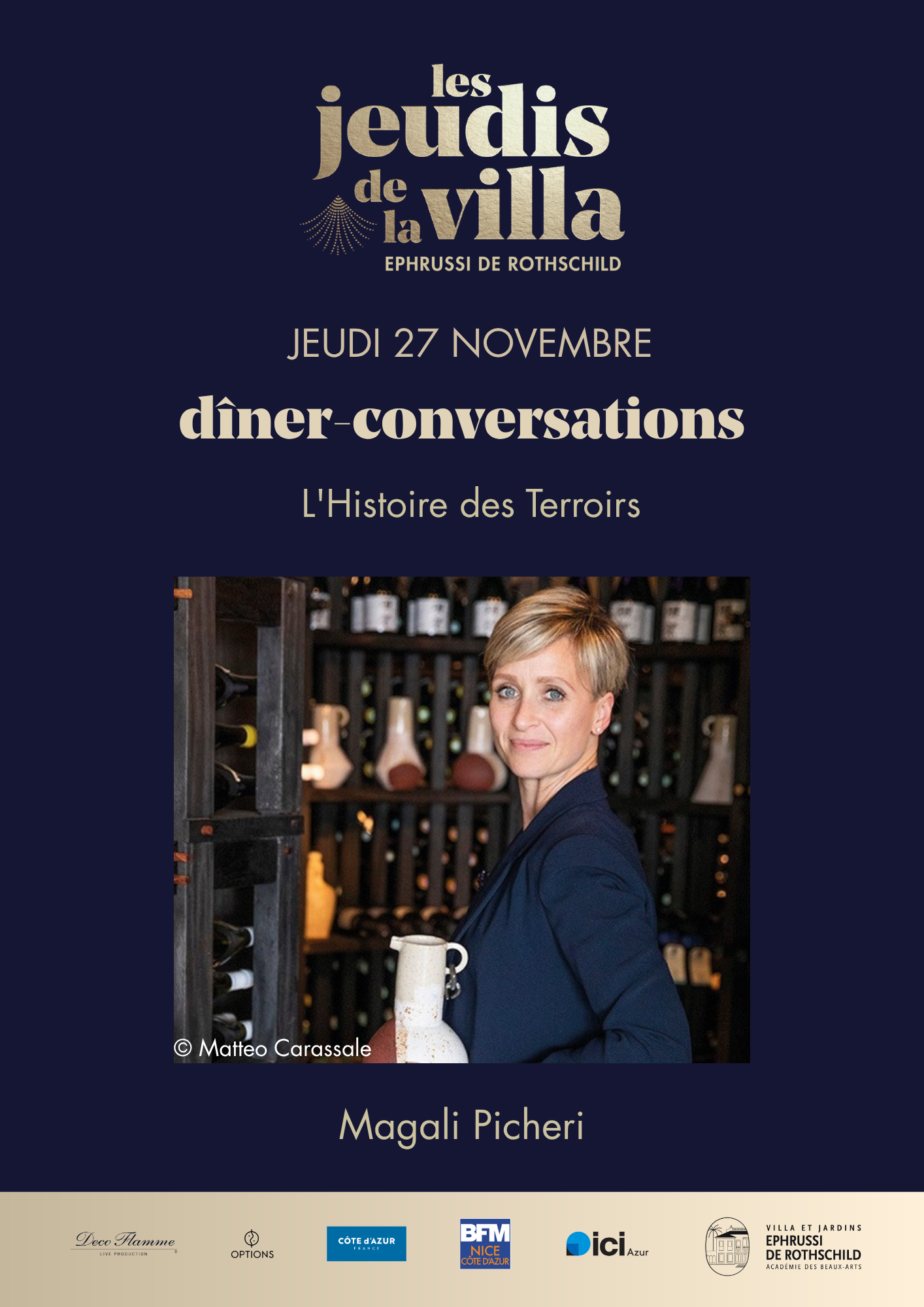 Les Jeudis de la Villa - Magali Picherie : L'Histoire des Terroirs