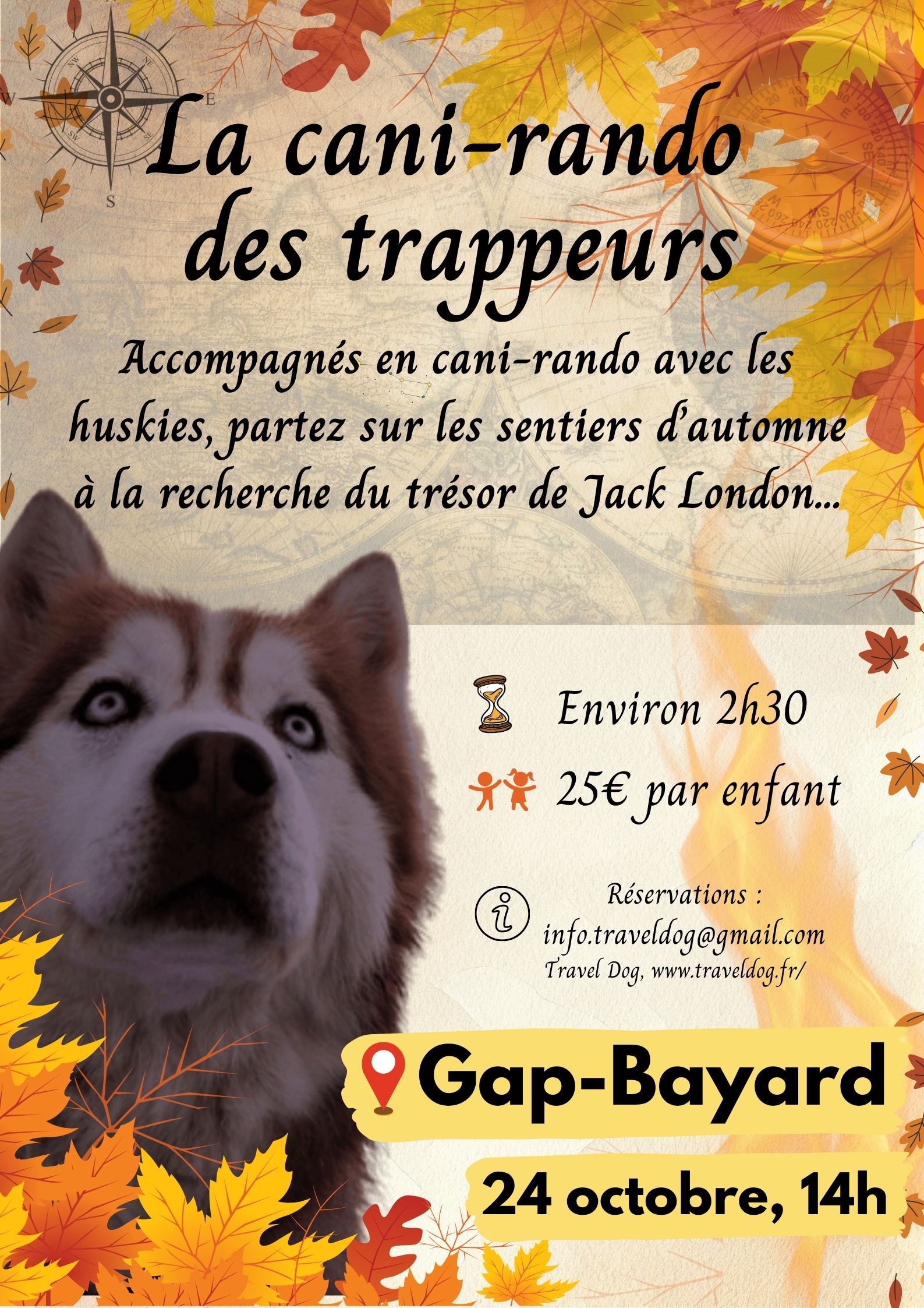 ~Cani-rando d'automne spciale enfants