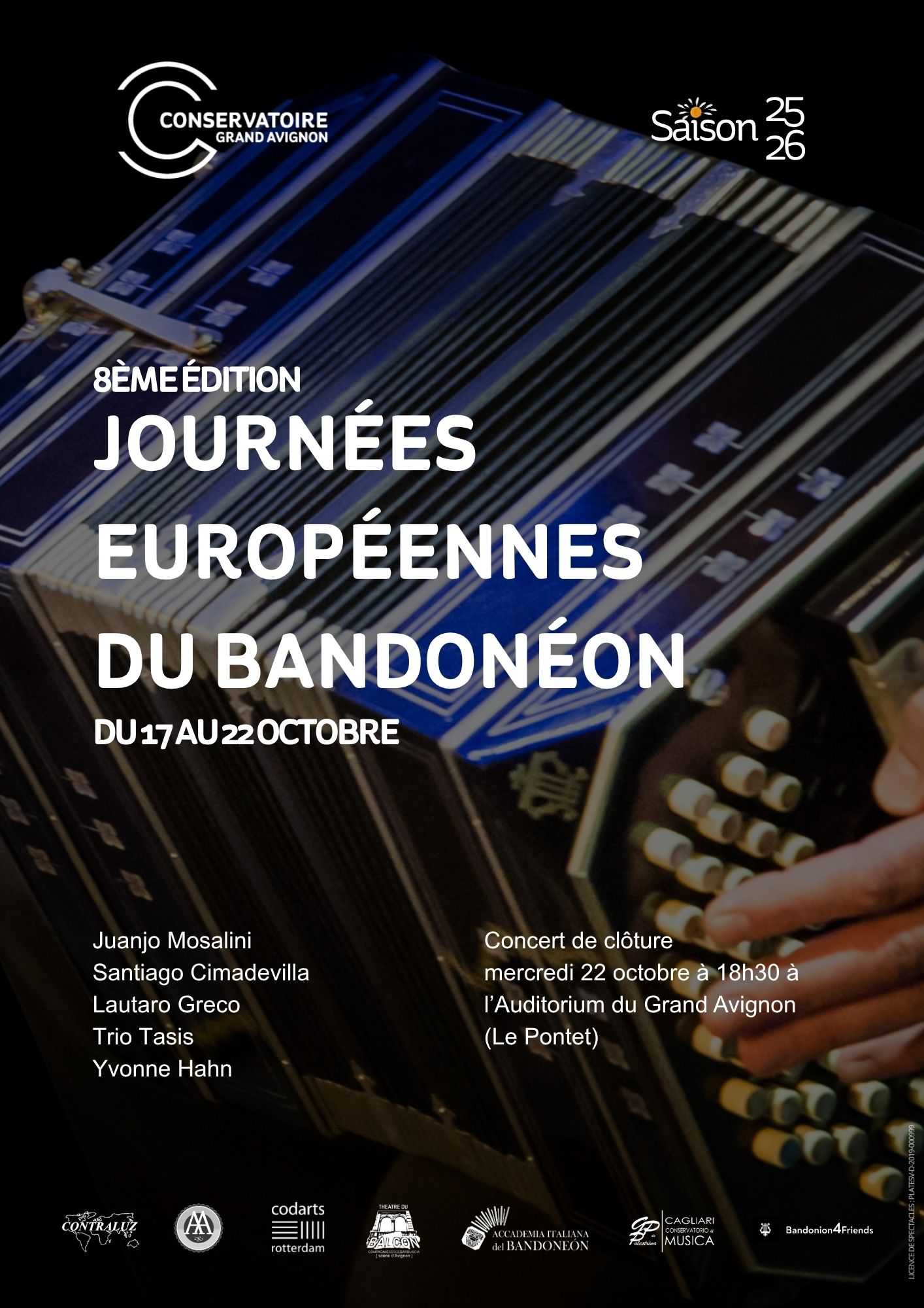 Journes europennes du bandonon : concert de clture
