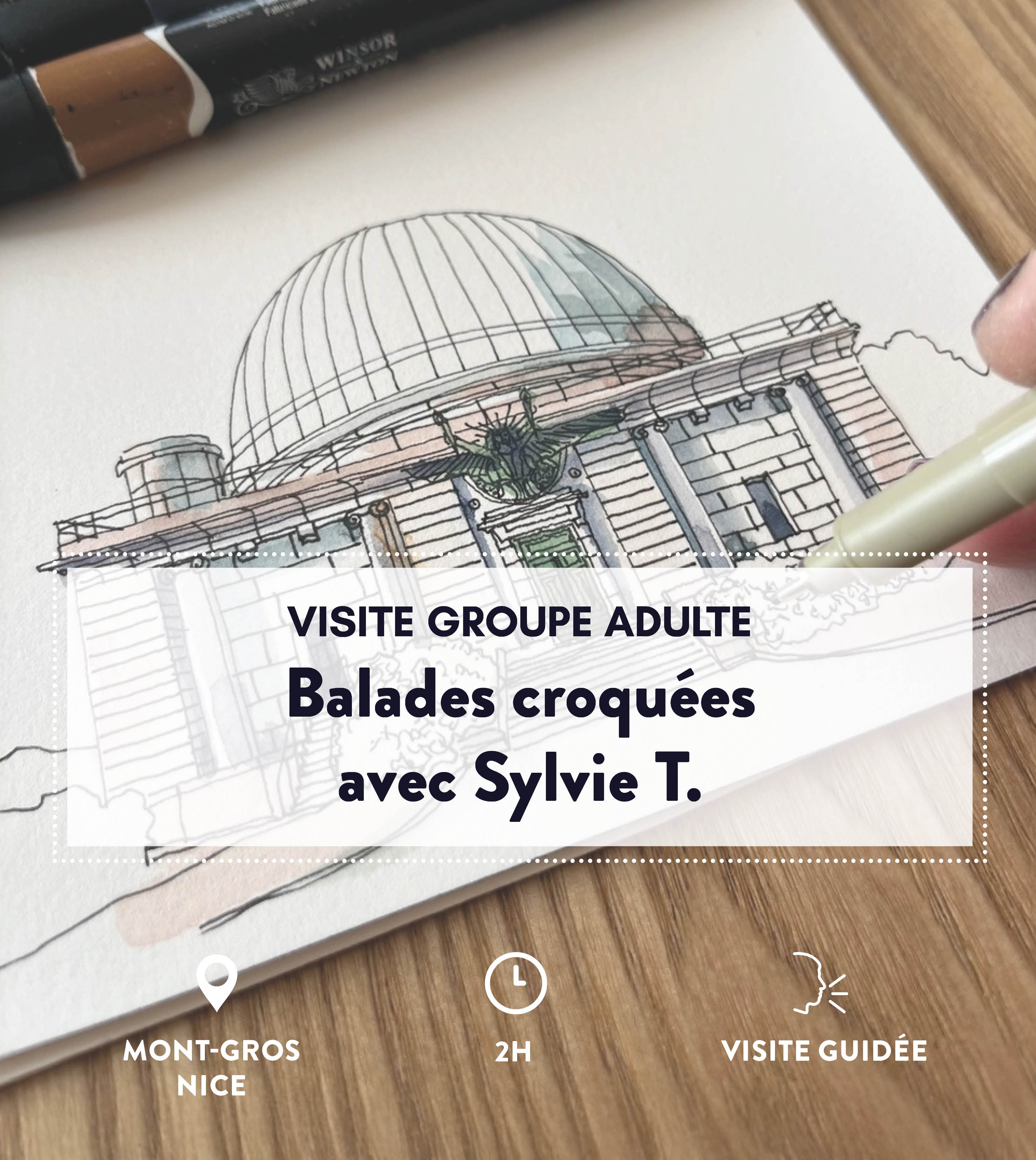 Balade croque de lObservatoire avec Sylvie T.