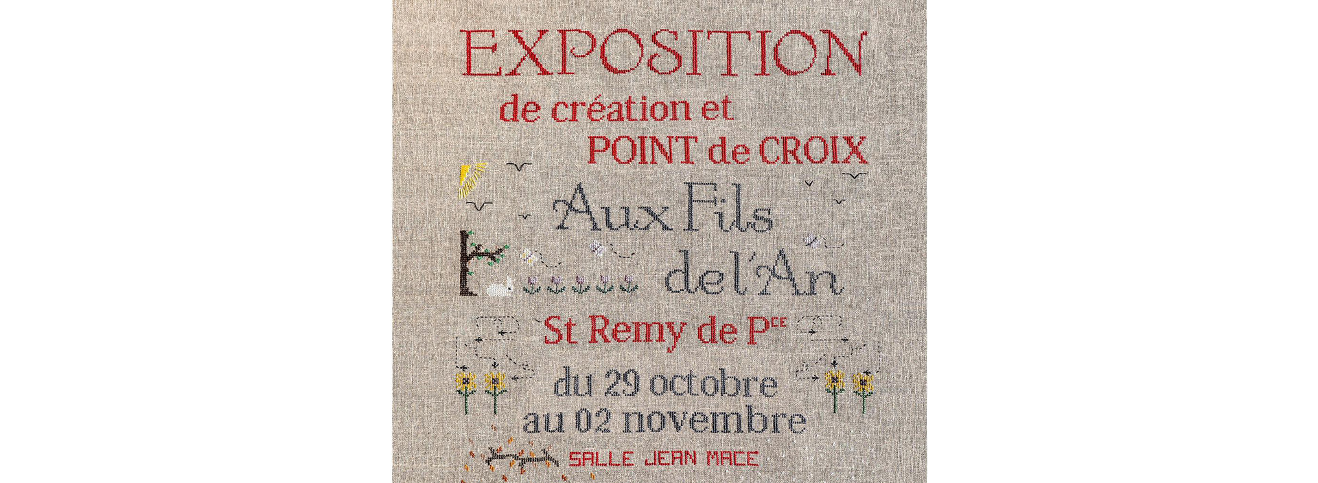 Exposition : Cration et Point de Croix