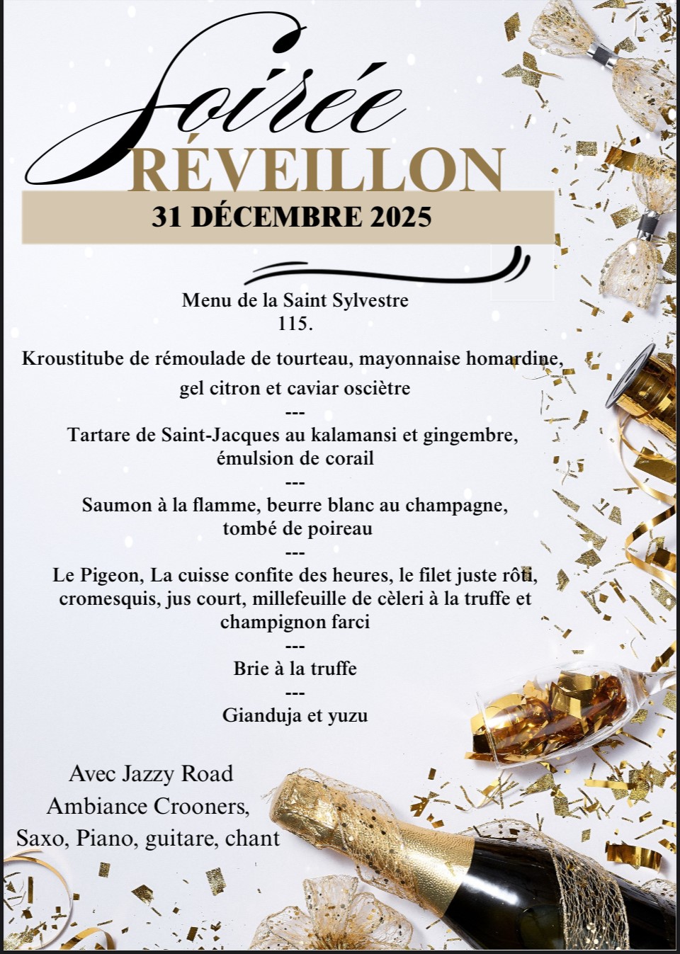 Soire rveillon au DixVin  Cadenet