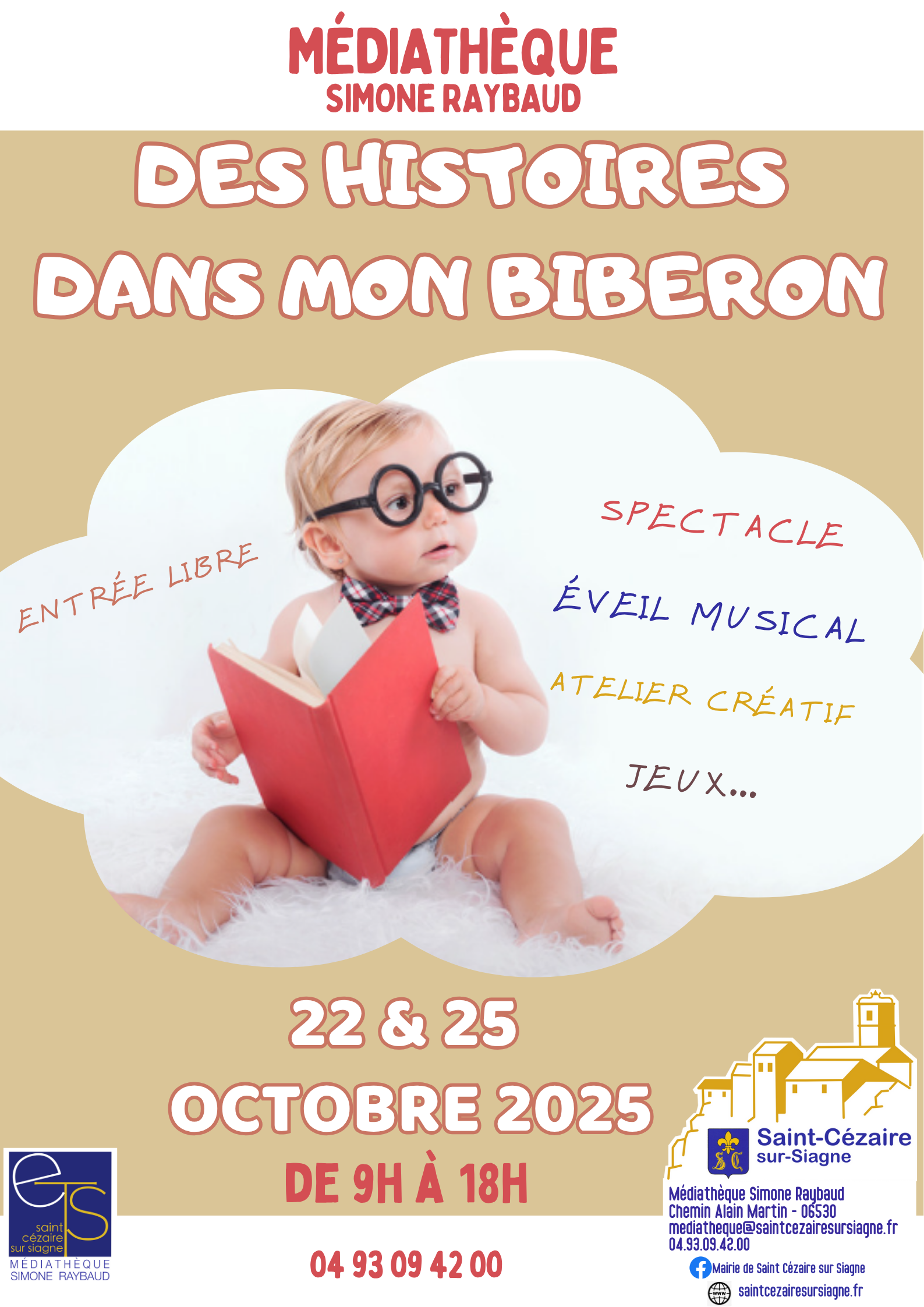 Des histoires dans mon biberon