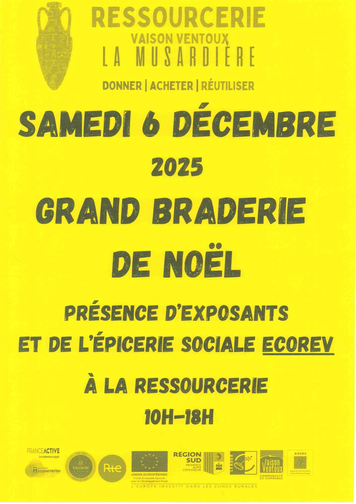 Grande braderie de Nol  la ressourcerie