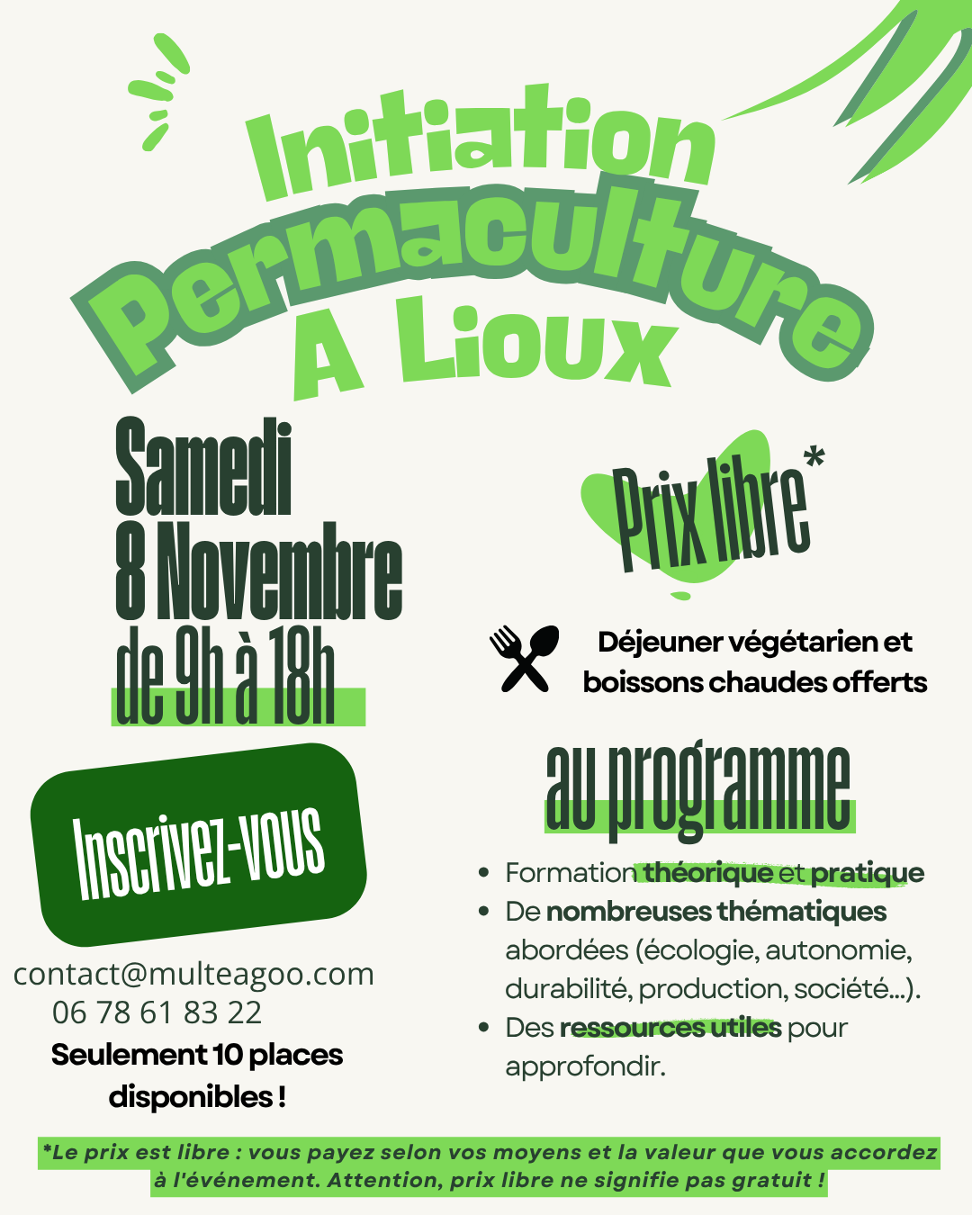 Initiation  la permaculture.