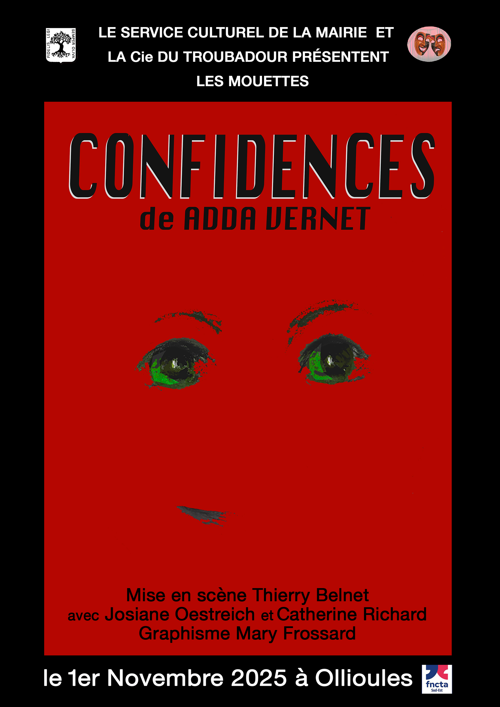 Thtre Confidences de Adda Vernet