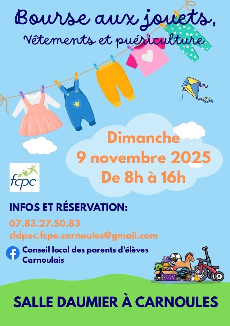 Bourse aux jouets, vtements et puriculture