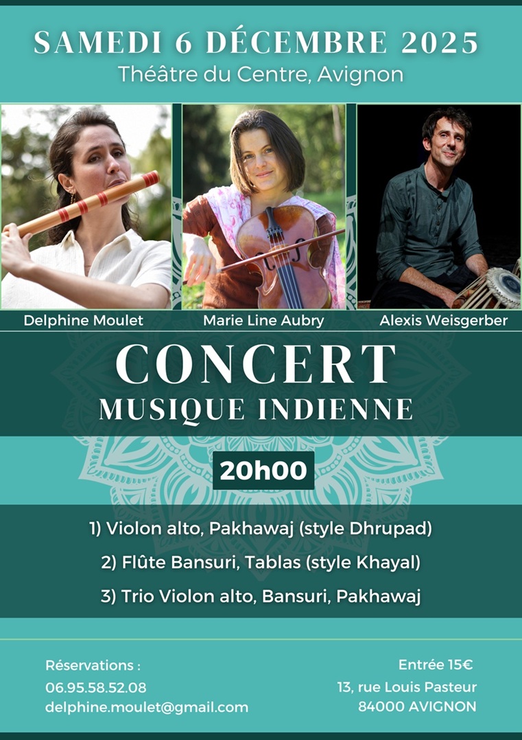 Concert de musique indienne