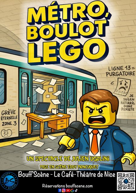 Metro, boulot, Lego