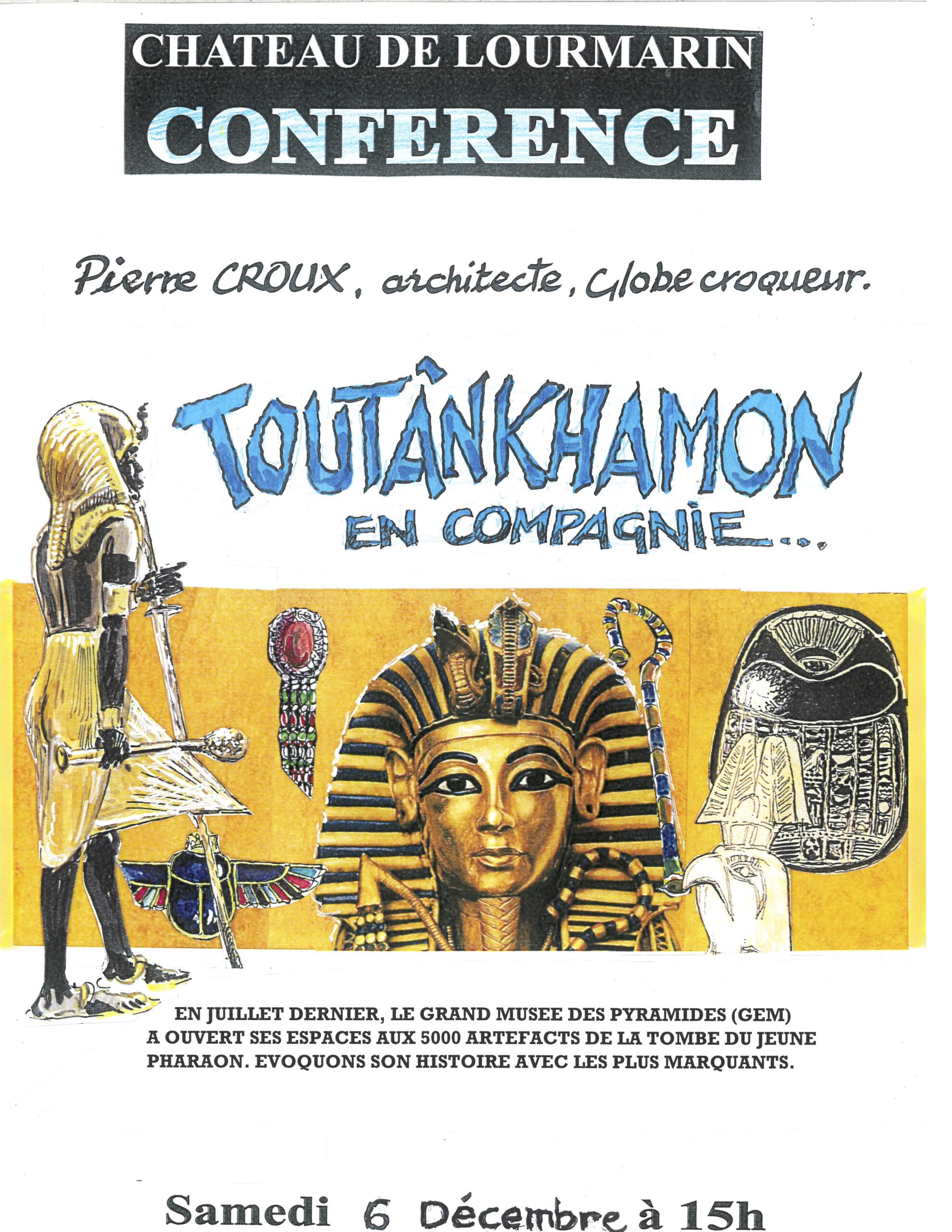 Toutnkhamon en compagnie - Confrence