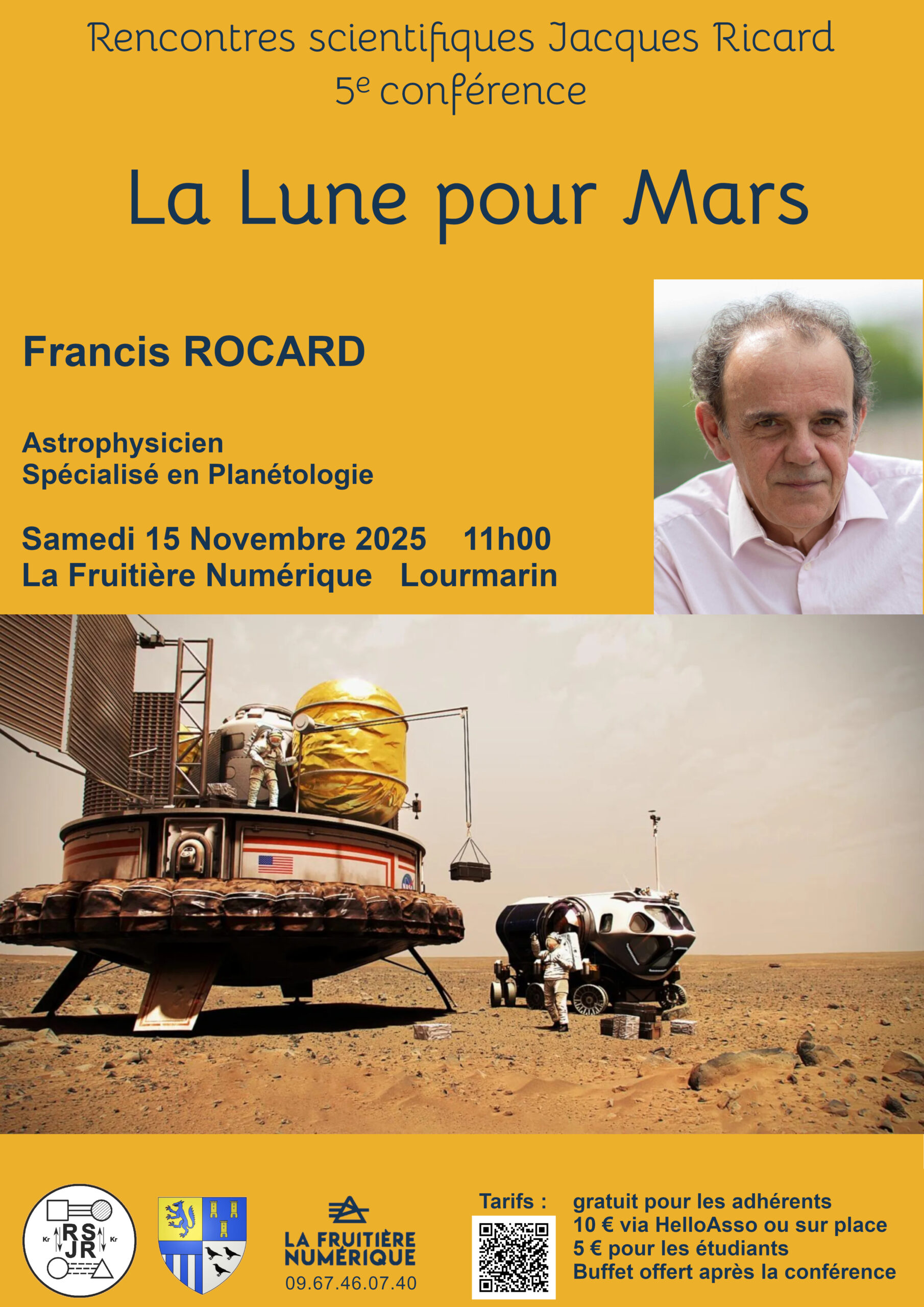 La Lune pour Mars - Confrence