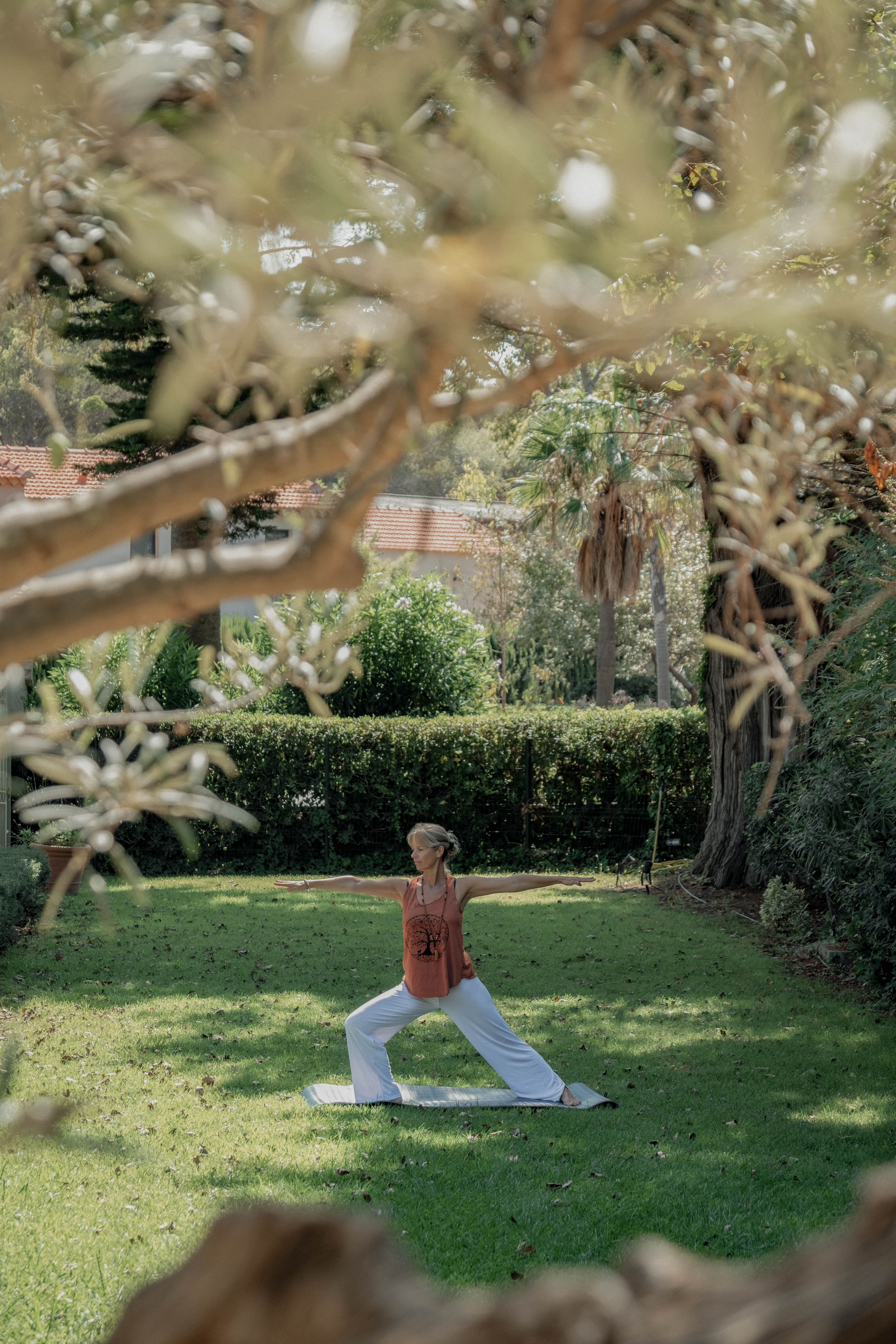 Yoga sunrise