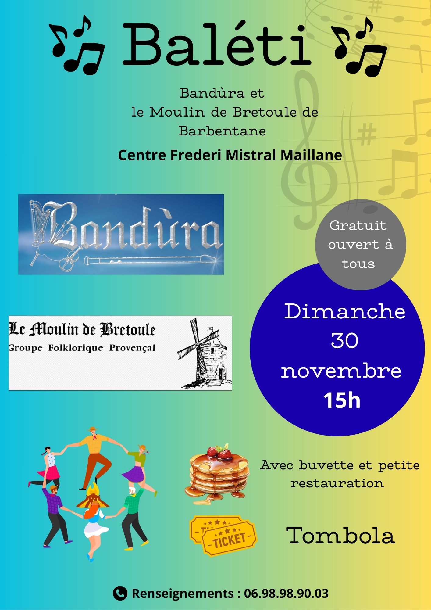 Balti Bandra et le moulin de Bretoule