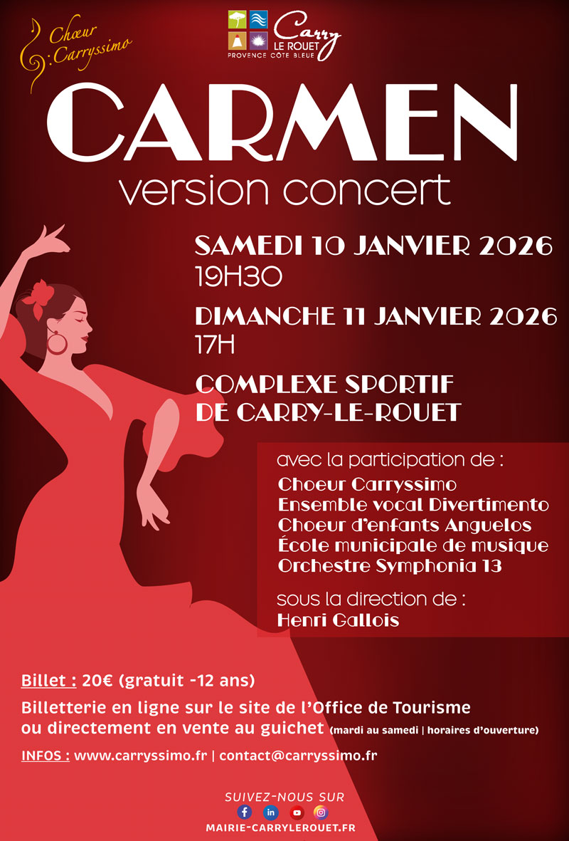 Carmen opra version concert