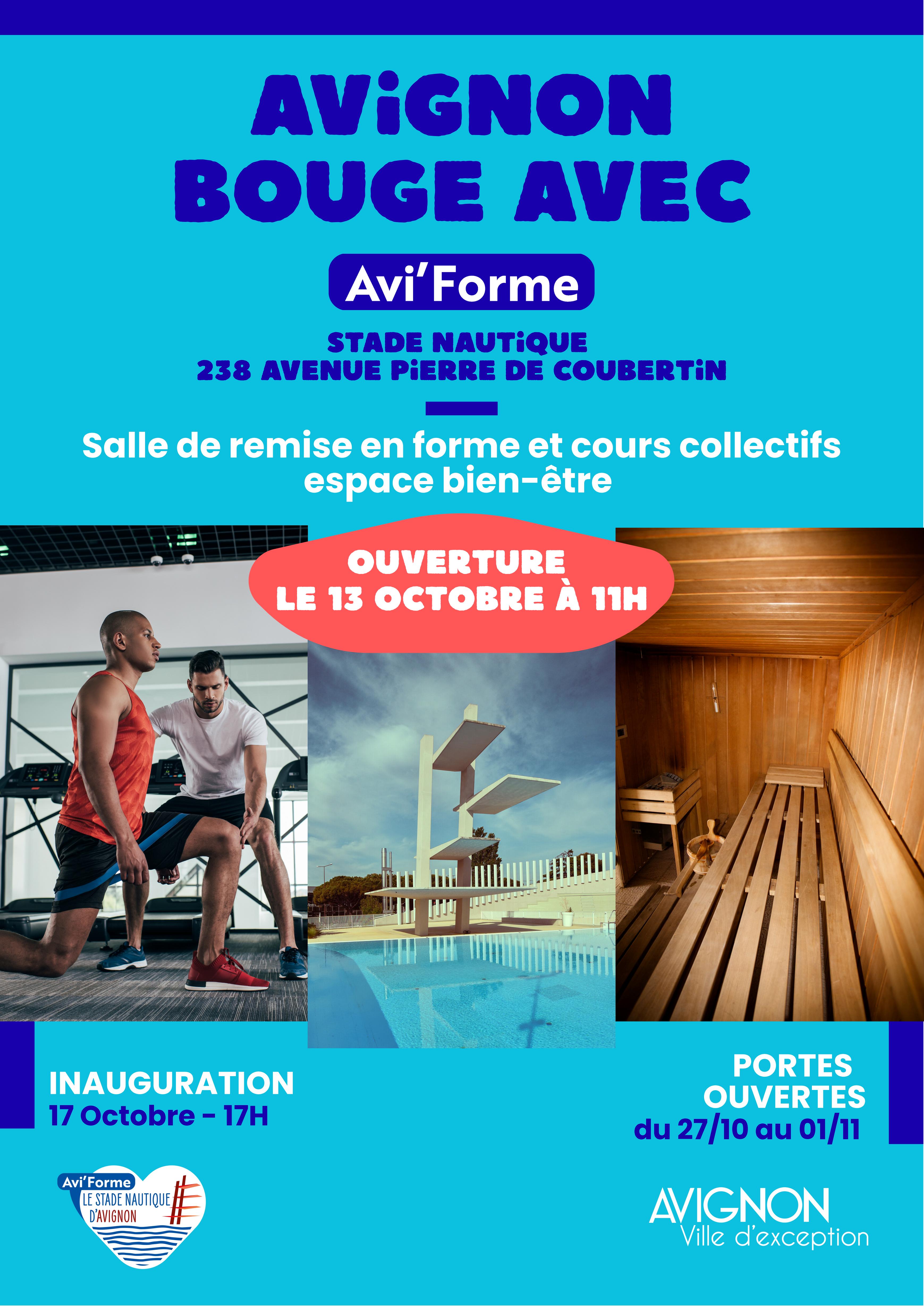 Rouverture de la salle de remise en forme et de l'espace bien-tre du Stade nautique